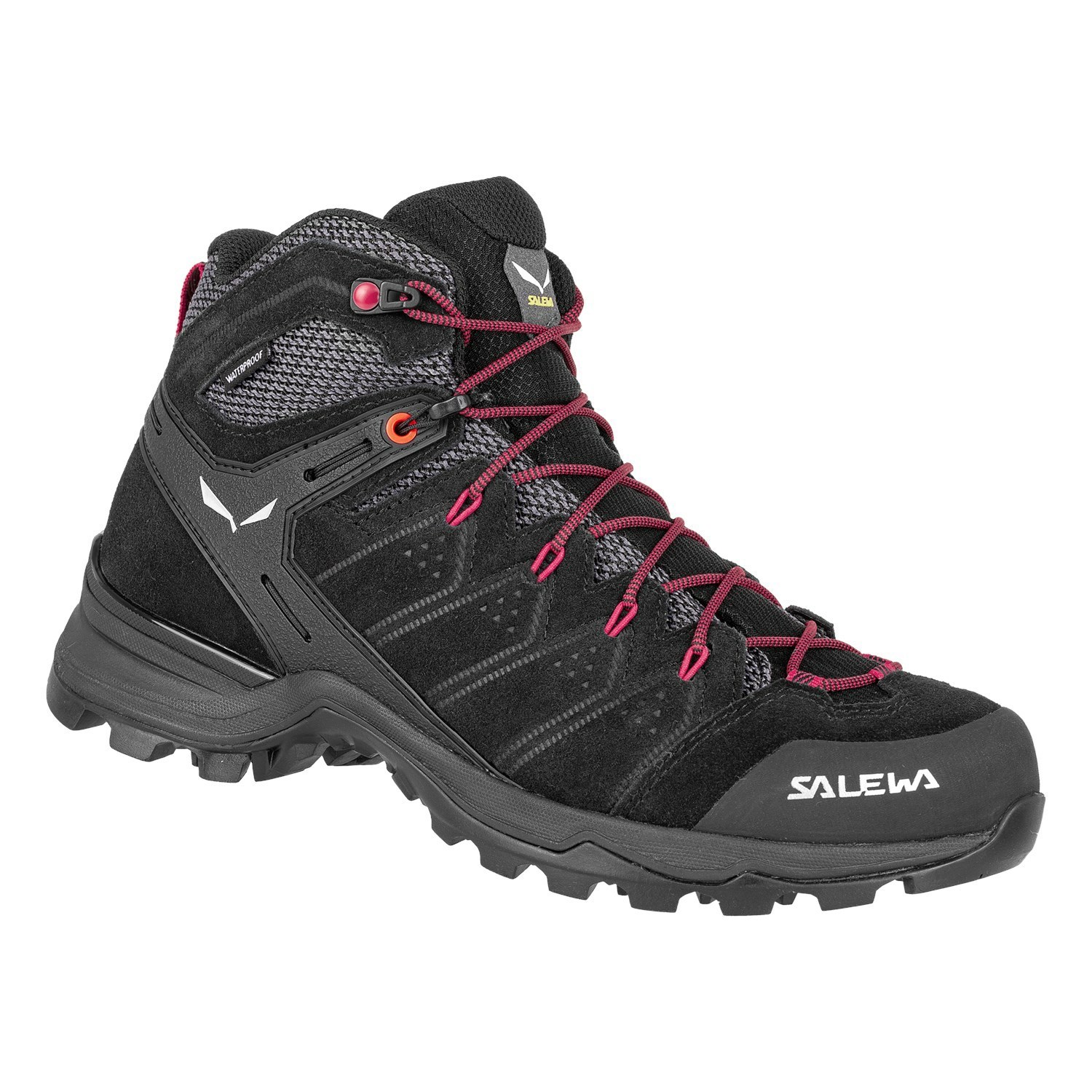 Botas Montaña Salewa Alp Mate Mid Impermeables Mujer Negras | VX7512384