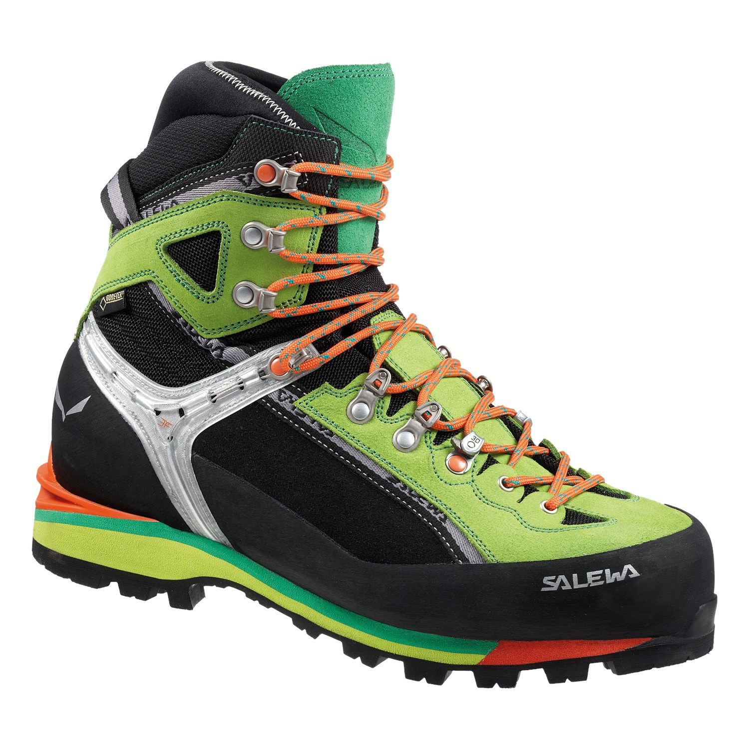 Botas Montaña Salewa Condor Evo GORE-TEX® Hombre Verde Negras | OS0239156