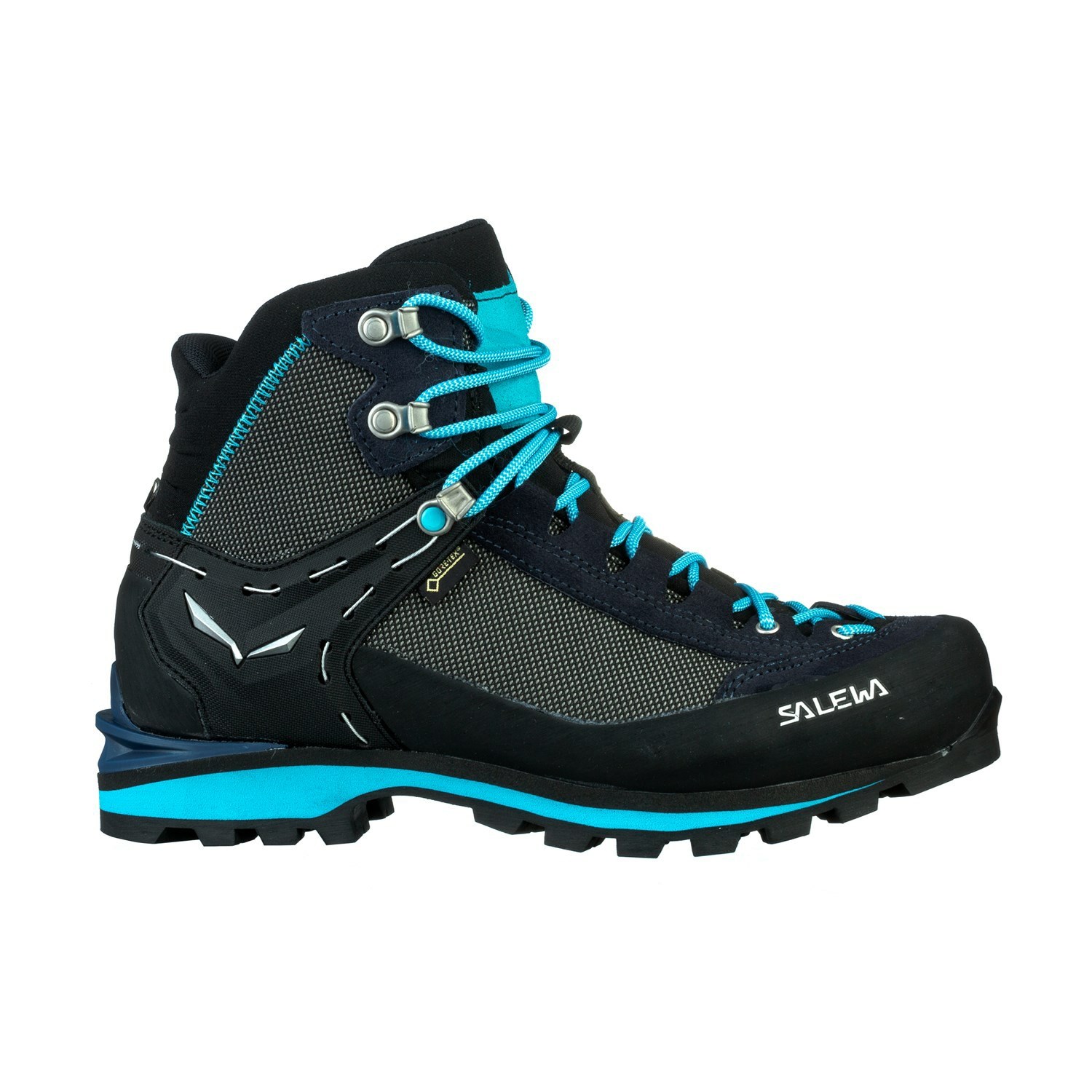 Botas Montaña Salewa Crow GORE-TEX® Mujer Azules Negras | LS0847592