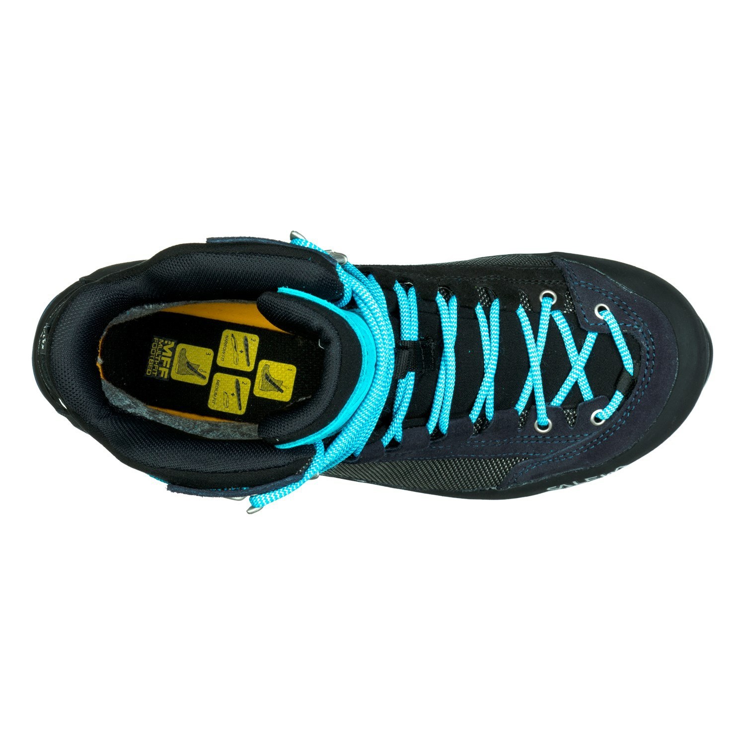 Botas Montaña Salewa Crow GORE-TEX® Mujer Azules Negras | LS0847592