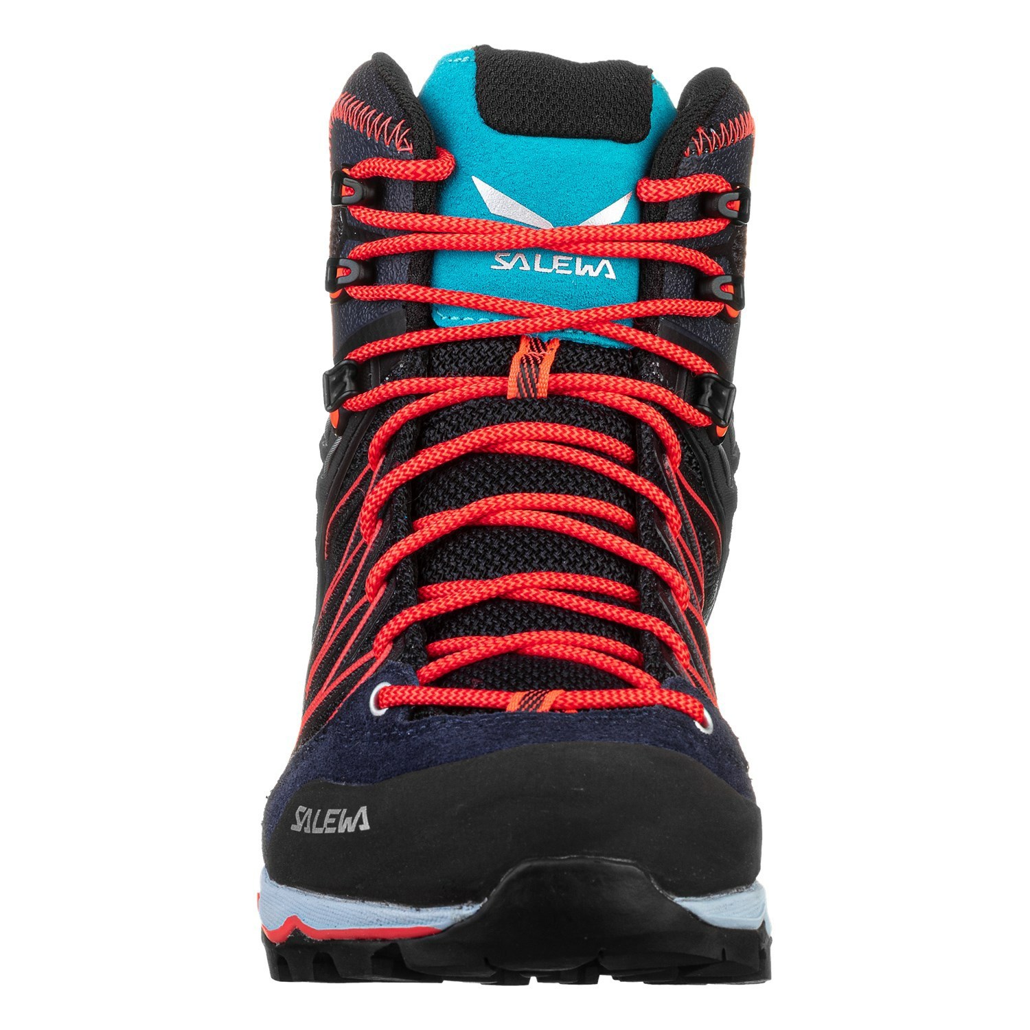 Botas Montaña Salewa Mountain Trainer Lite Mid GORE-TEX® Mujer Negras Azul Marino | VQ2310659