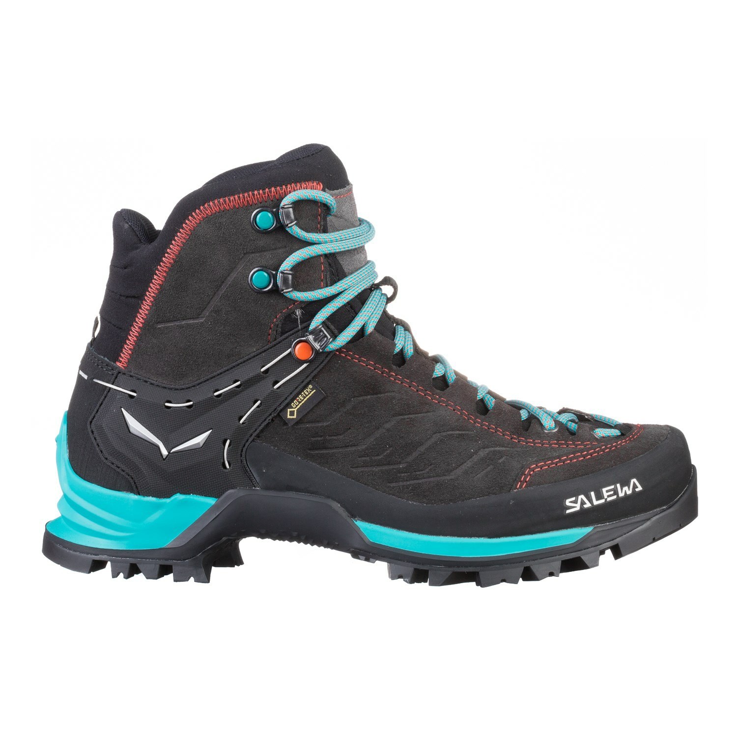 Botas Montaña Salewa Mountain Trainer Mid GORE-TEX® Mujer Negras Azules | KZ5091863