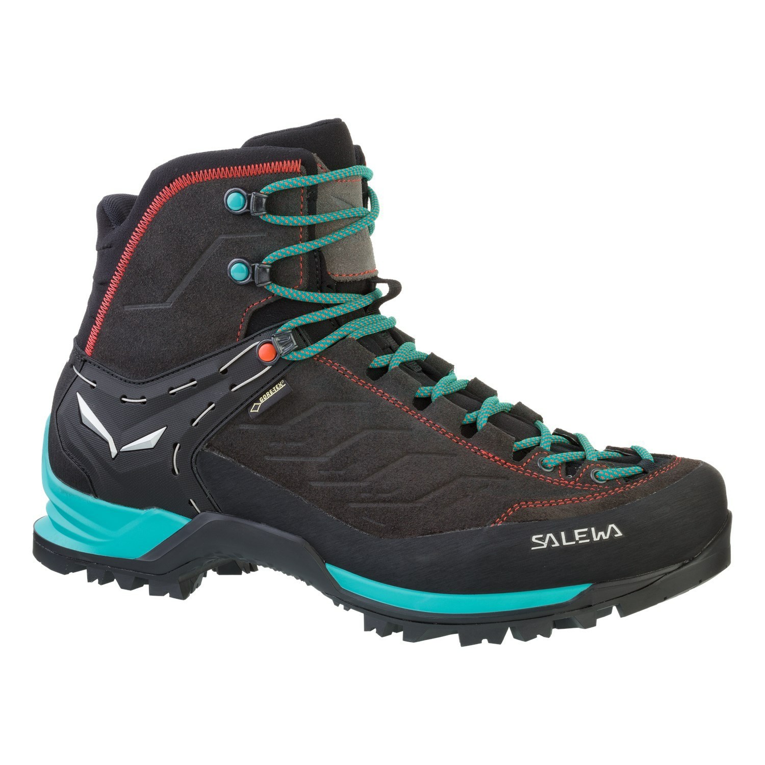 Botas Montaña Salewa Mountain Trainer Mid GORE-TEX® Mujer Negras Azules | KZ5091863