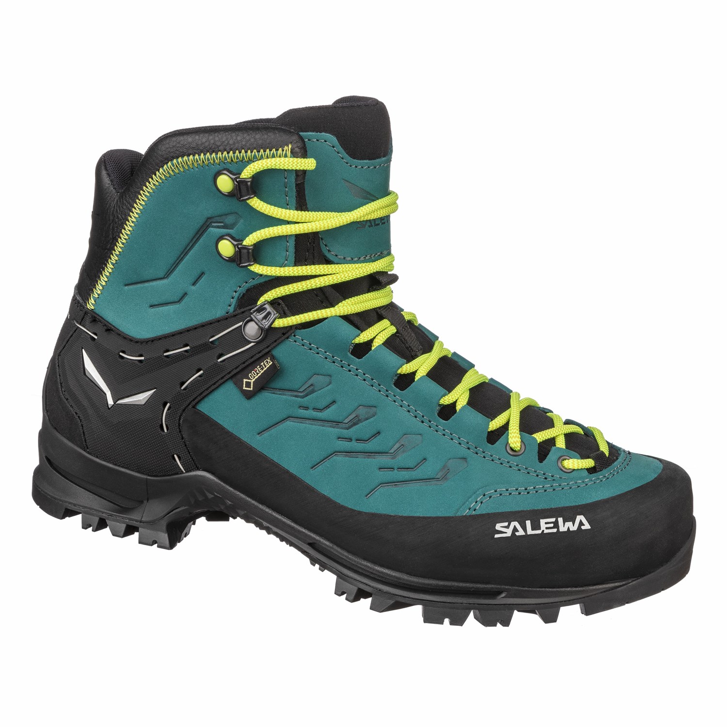 Botas Montaña Salewa Rapace GORE-TEX® Mujer Verde Negras | GI4708915