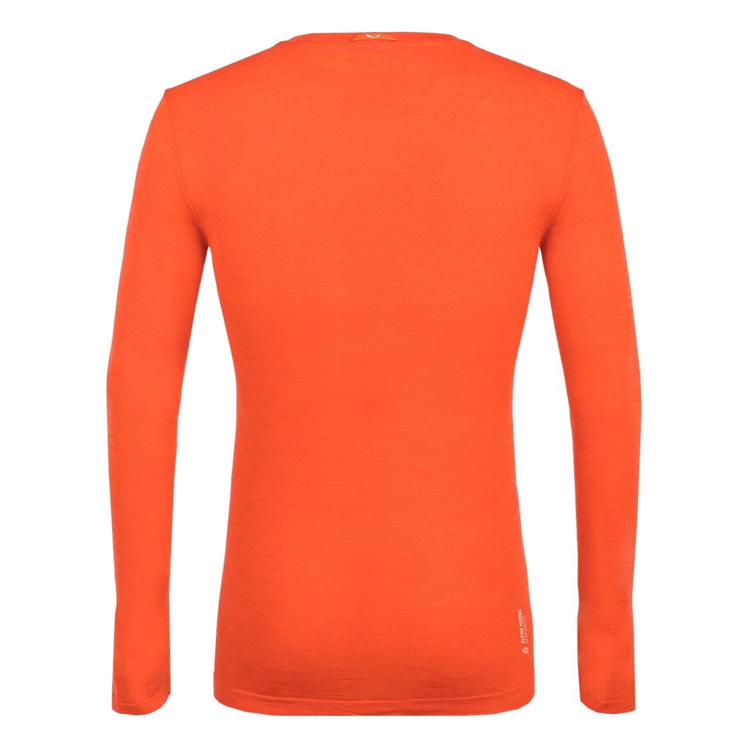 Camisa Manga Larga Salewa Zebru Fresh Merino Responsive Hombre Naranjas | ZW2015674