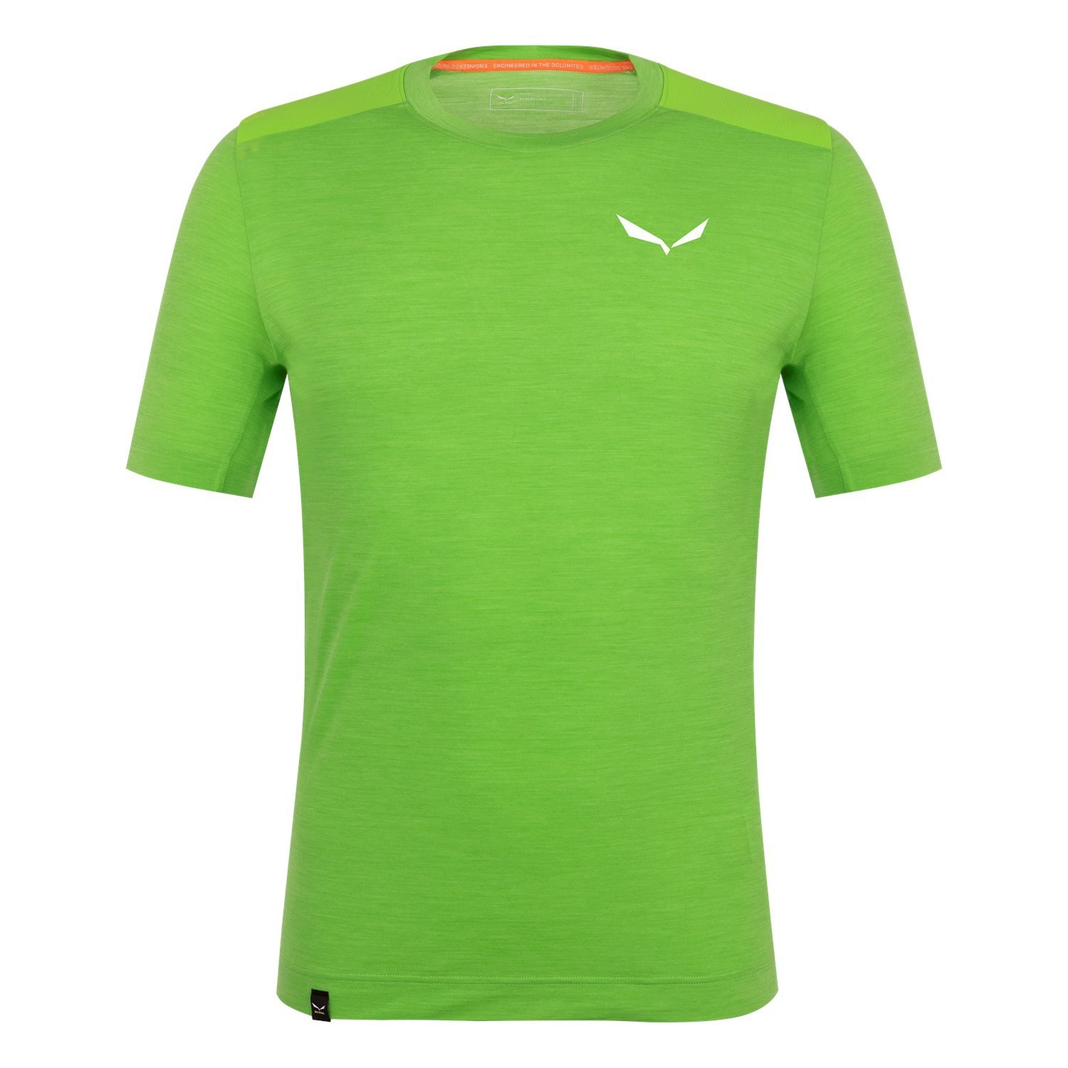 Camisas Manga Corta Salewa Agner Merino T-Shirt Hombre Verde | QB4932857