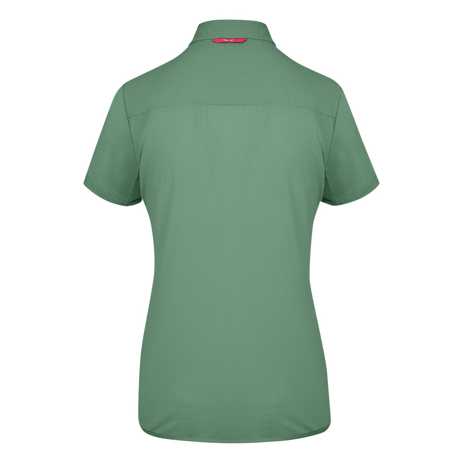 Camisas Manga Corta Salewa Puez Minicheck 2 Dry Mujer Verde | PC5267138