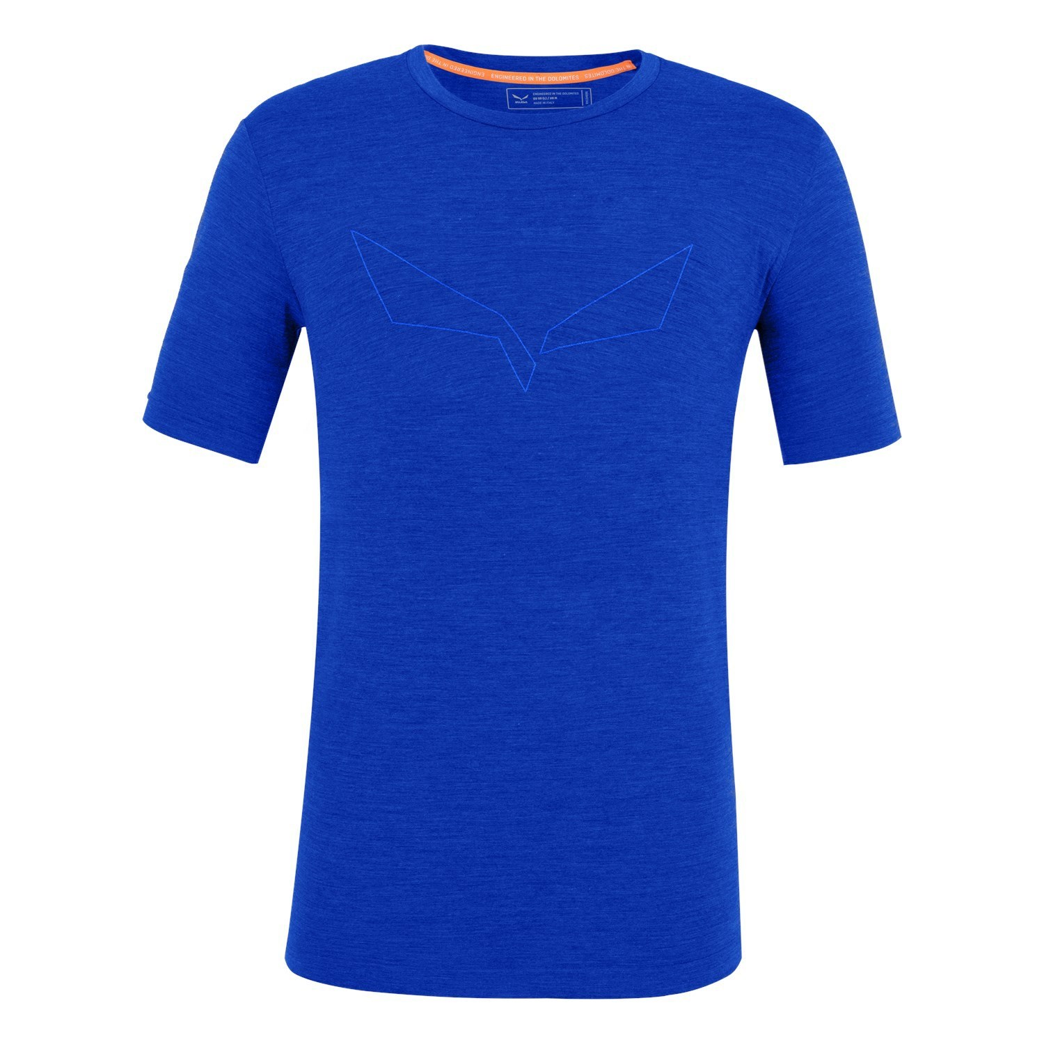 Camisas Manga Corta Salewa Pure Eagle Merino Responsive Seamless T-Shirt Hombre Azules | GQ2735901