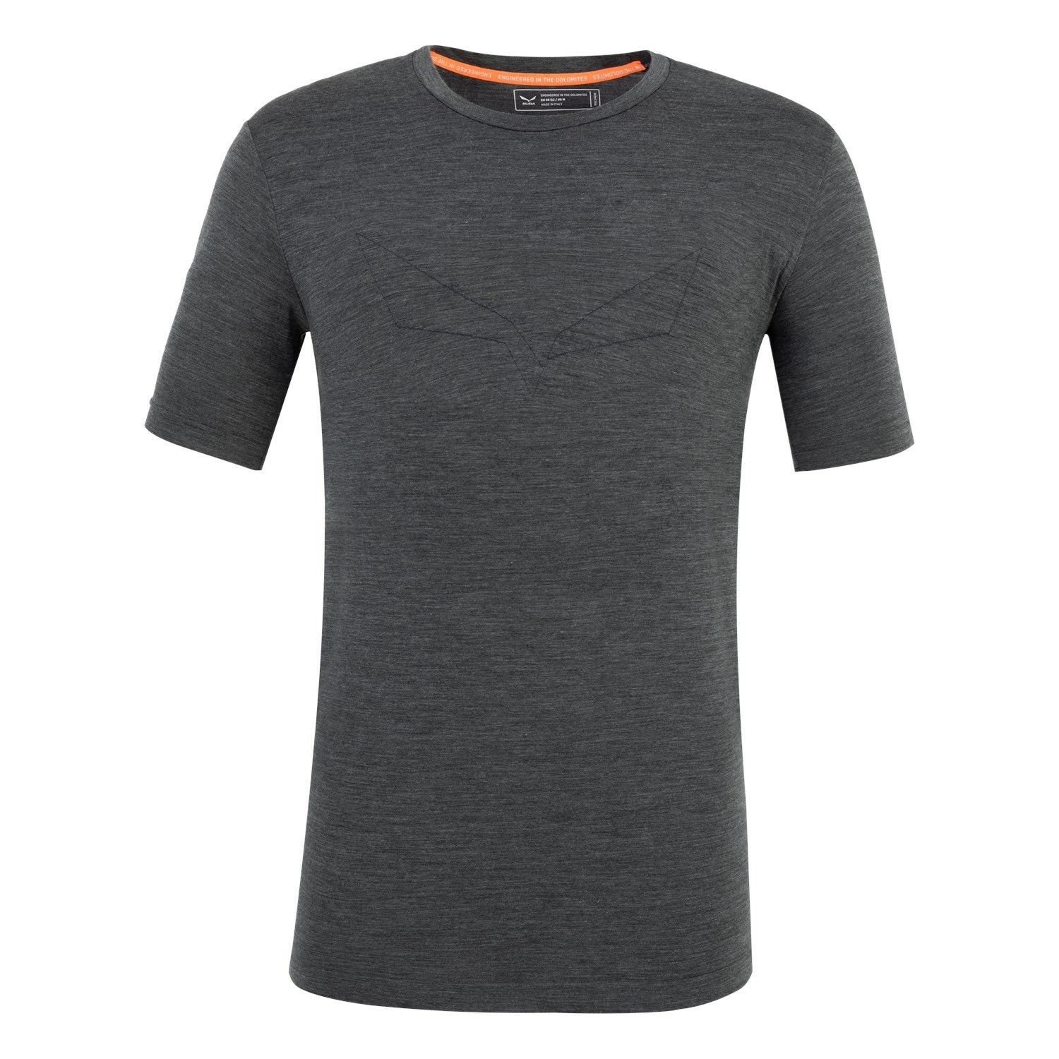 Camisas Manga Corta Salewa Pure Eagle Merino Responsive Seamless T-Shirt Hombre Gris | TC9642815