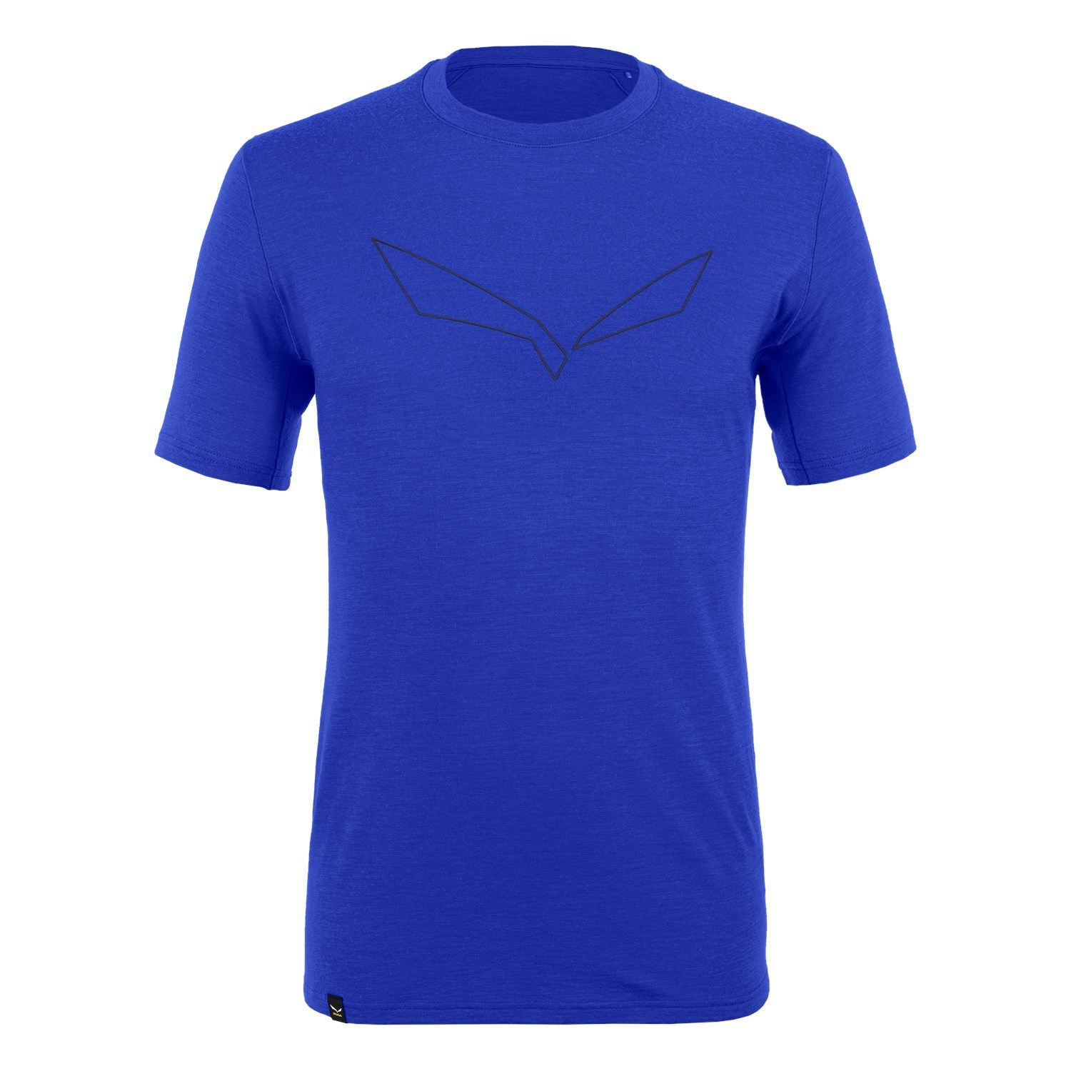 Camisas Manga Corta Salewa Pure Logo Alpine Merino Responsive T-Shirt Hombre Azules | PT0894731