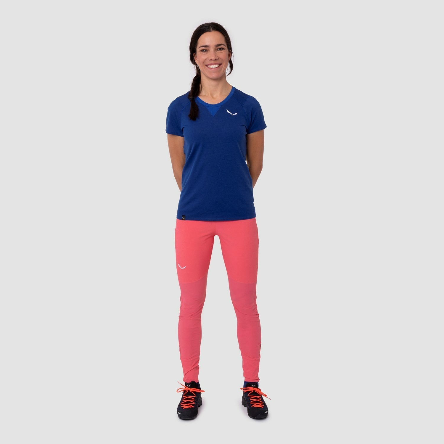 Camiseta Salewa Agner Merino Mujer Azules | GT0485716