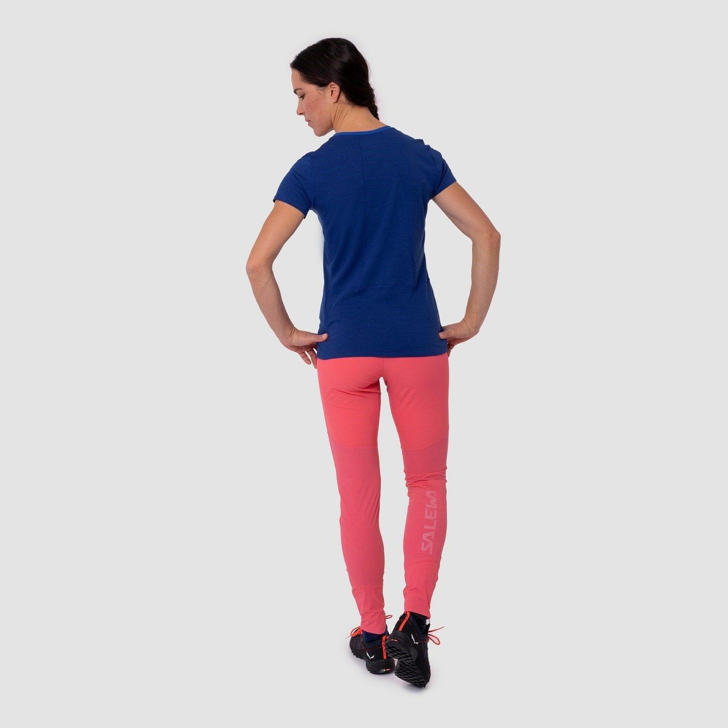 Camiseta Salewa Agner Merino Mujer Azules | GT0485716