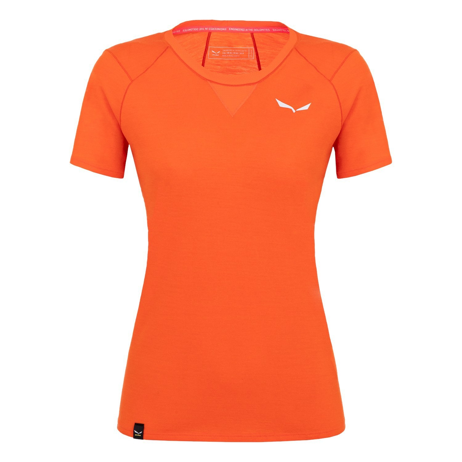 Camiseta Salewa Agner Merino Mujer Naranjas | BV2943056