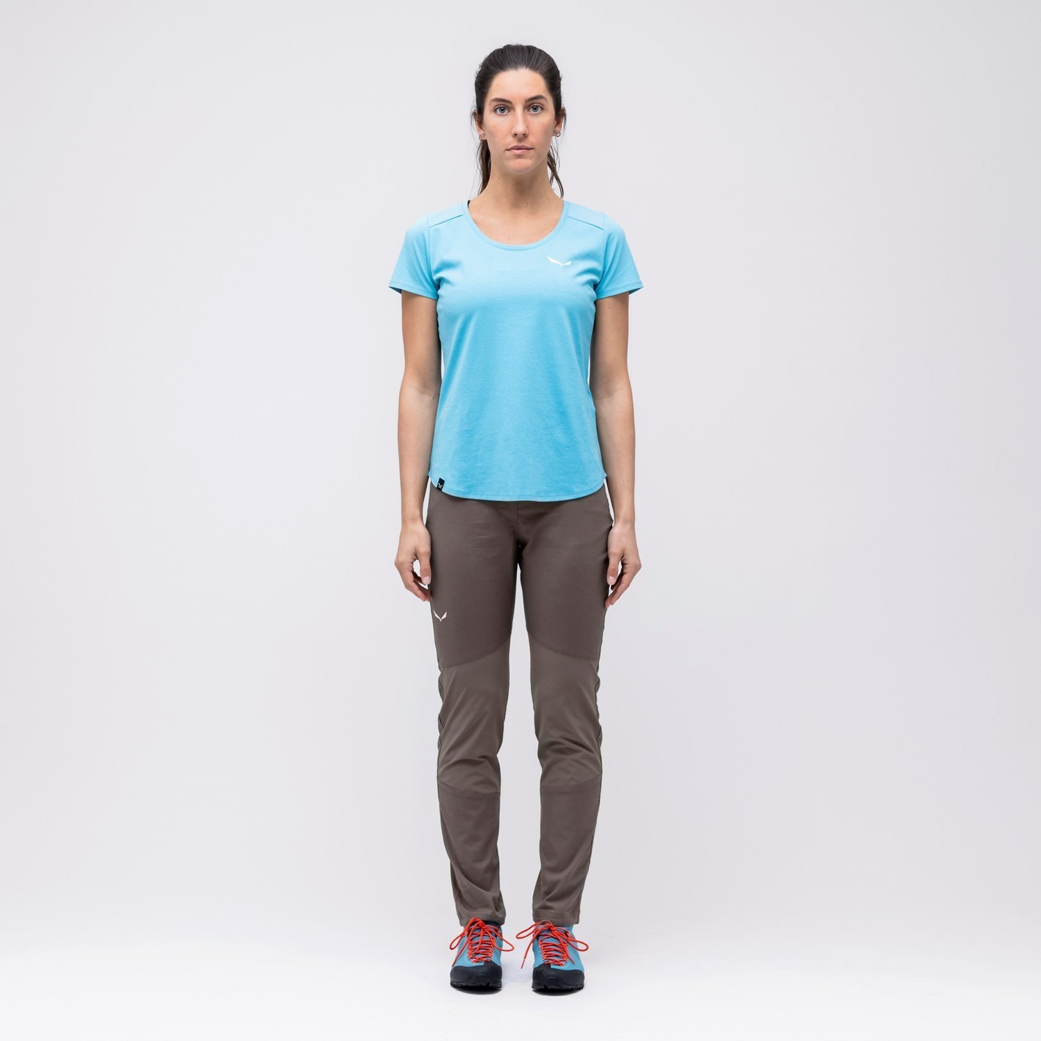 Camiseta Salewa Alpine Hemp Mujer Azules | DN7386512