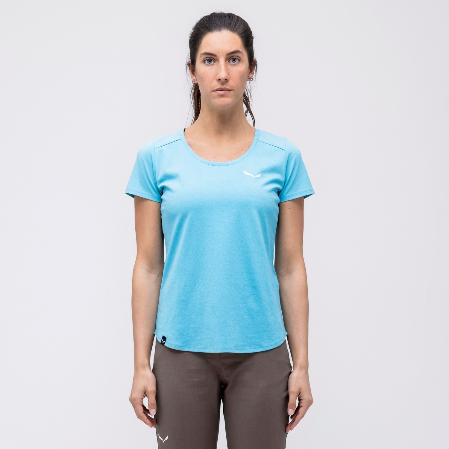 Camiseta Salewa Alpine Hemp Mujer Azules | DN7386512