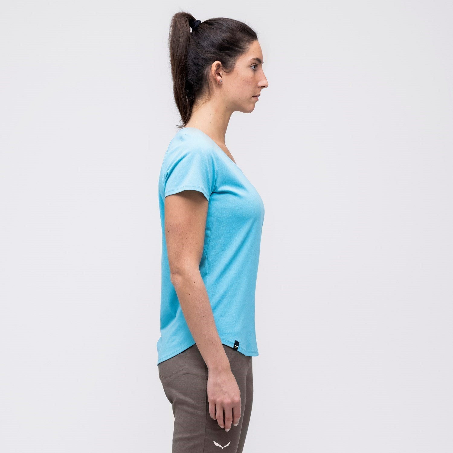 Camiseta Salewa Alpine Hemp Mujer Azules | DN7386512