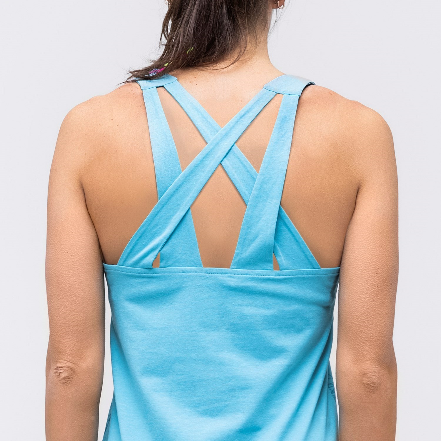 Camiseta Salewa Alpine Hemp Print Tanktop Mujer Azules | UC7925418