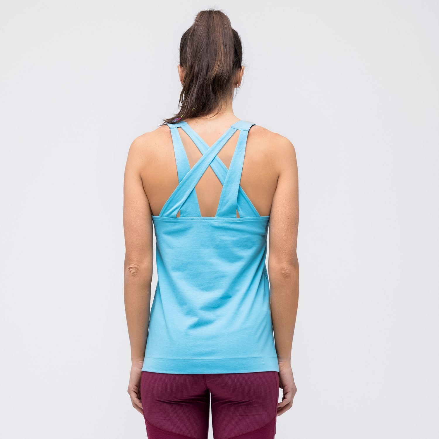 Camiseta Salewa Alpine Hemp Print Tanktop Mujer Azules | UC7925418