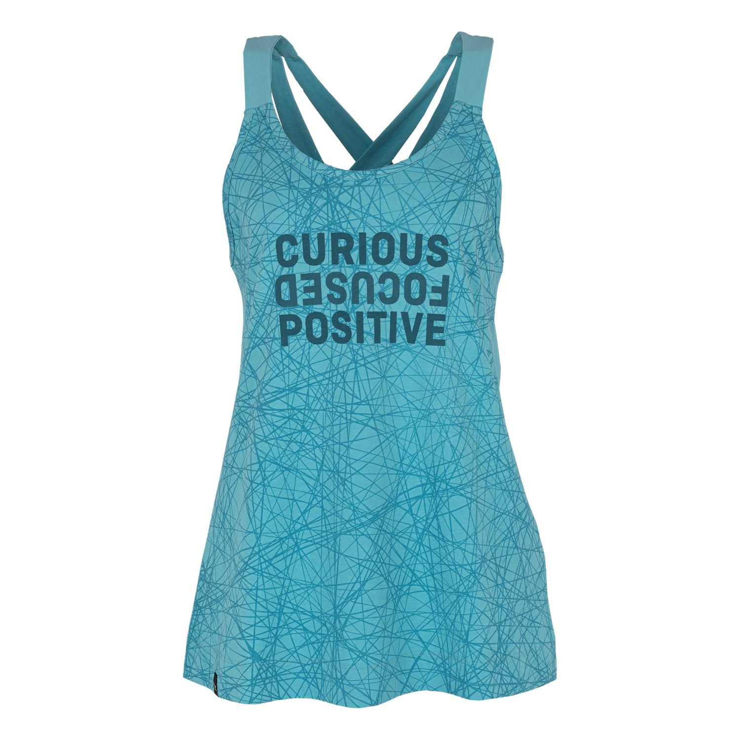 Camiseta Salewa Alpine Hemp Print Tanktop Mujer Azules | UC7925418