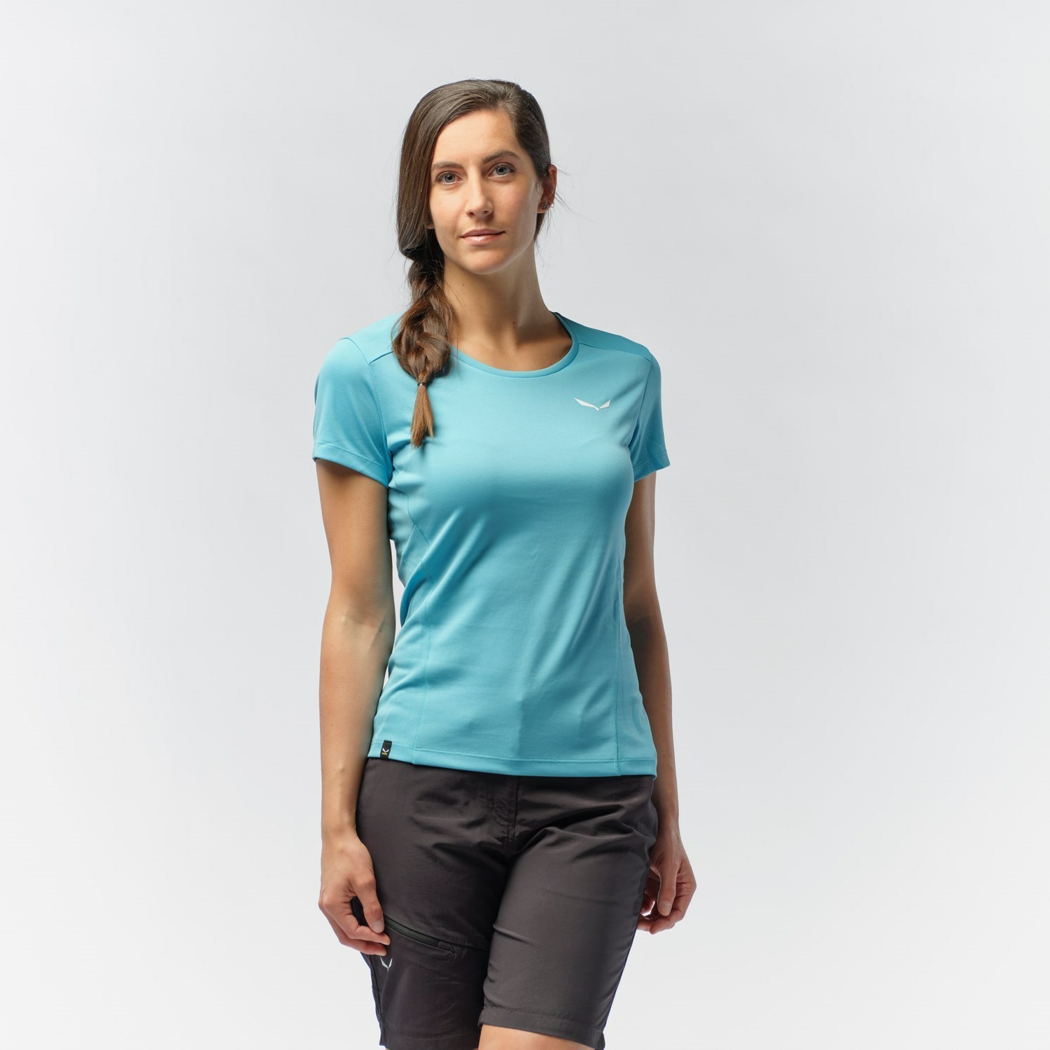 Camiseta Salewa Deportivo B 4 Dry Mujer Azules | HM3756809