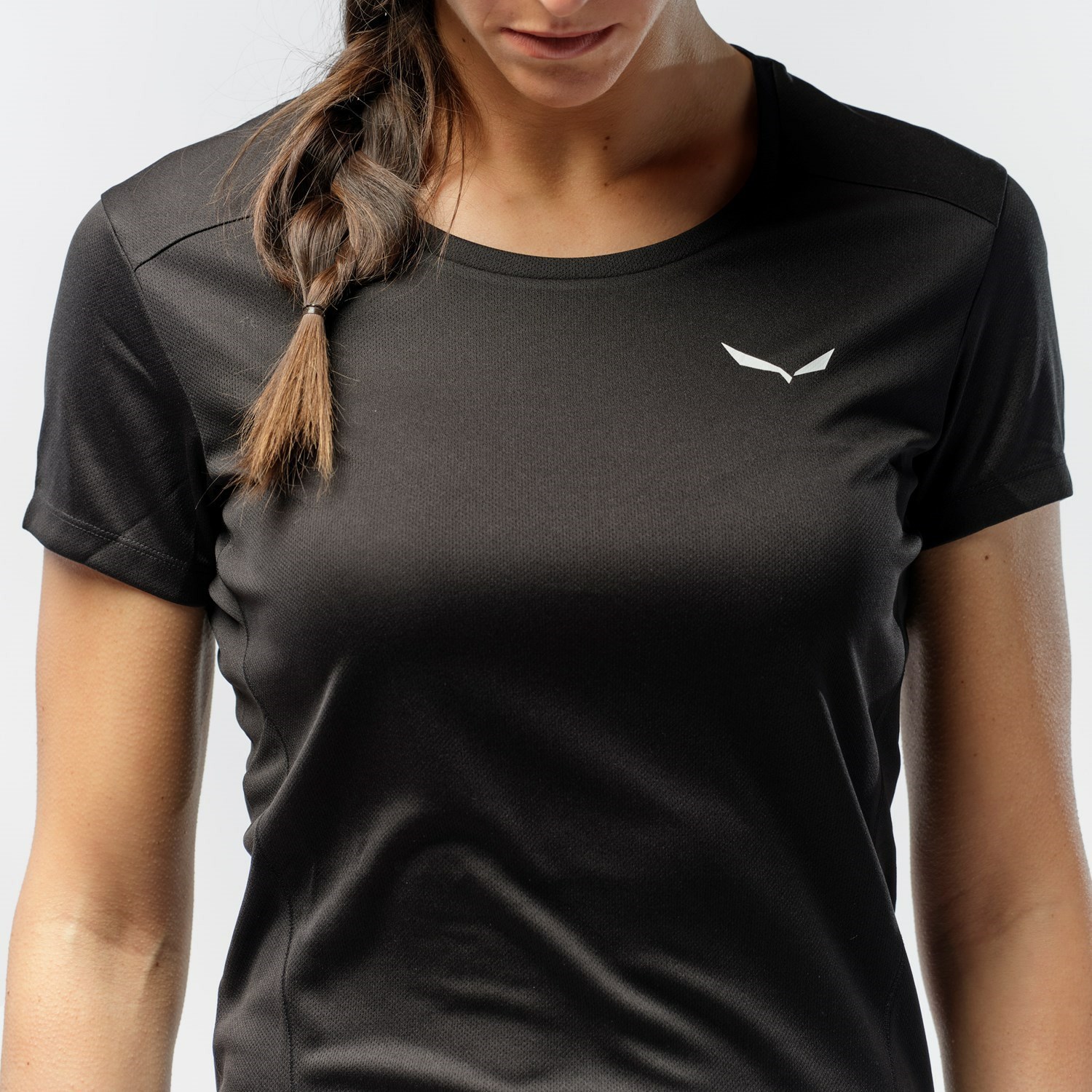 Camiseta Salewa Deportivo B 4 Dry Mujer Negras | KM3946178