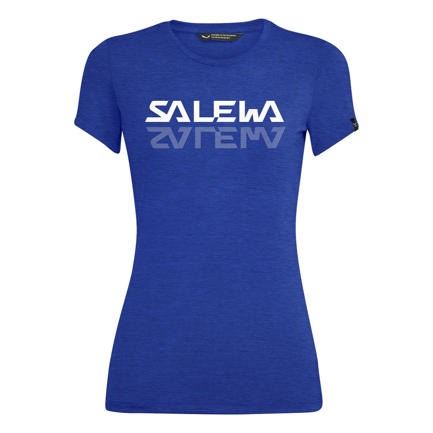 Camiseta Salewa Graphic Dry Mujer Azules | EM6715483