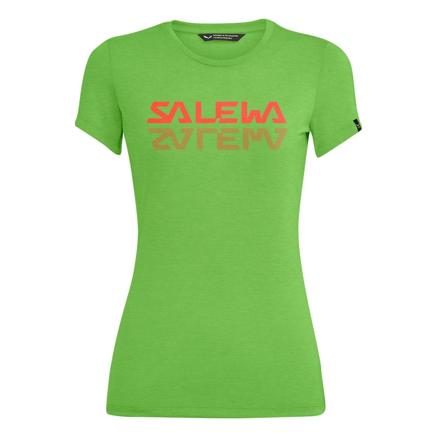 Camiseta Salewa Graphic Dry Mujer Rosas | GA6372481