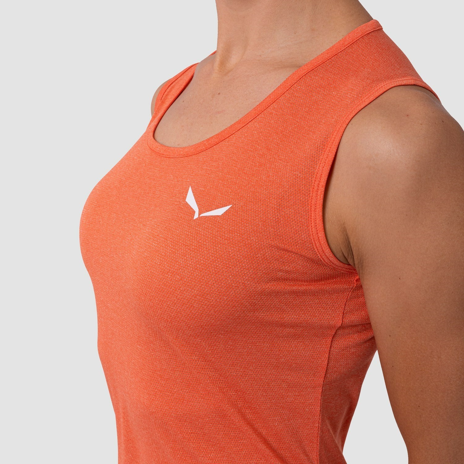 Camiseta Salewa Pedroc 2 Dry Tanktop Mujer Naranjas | RT8734506