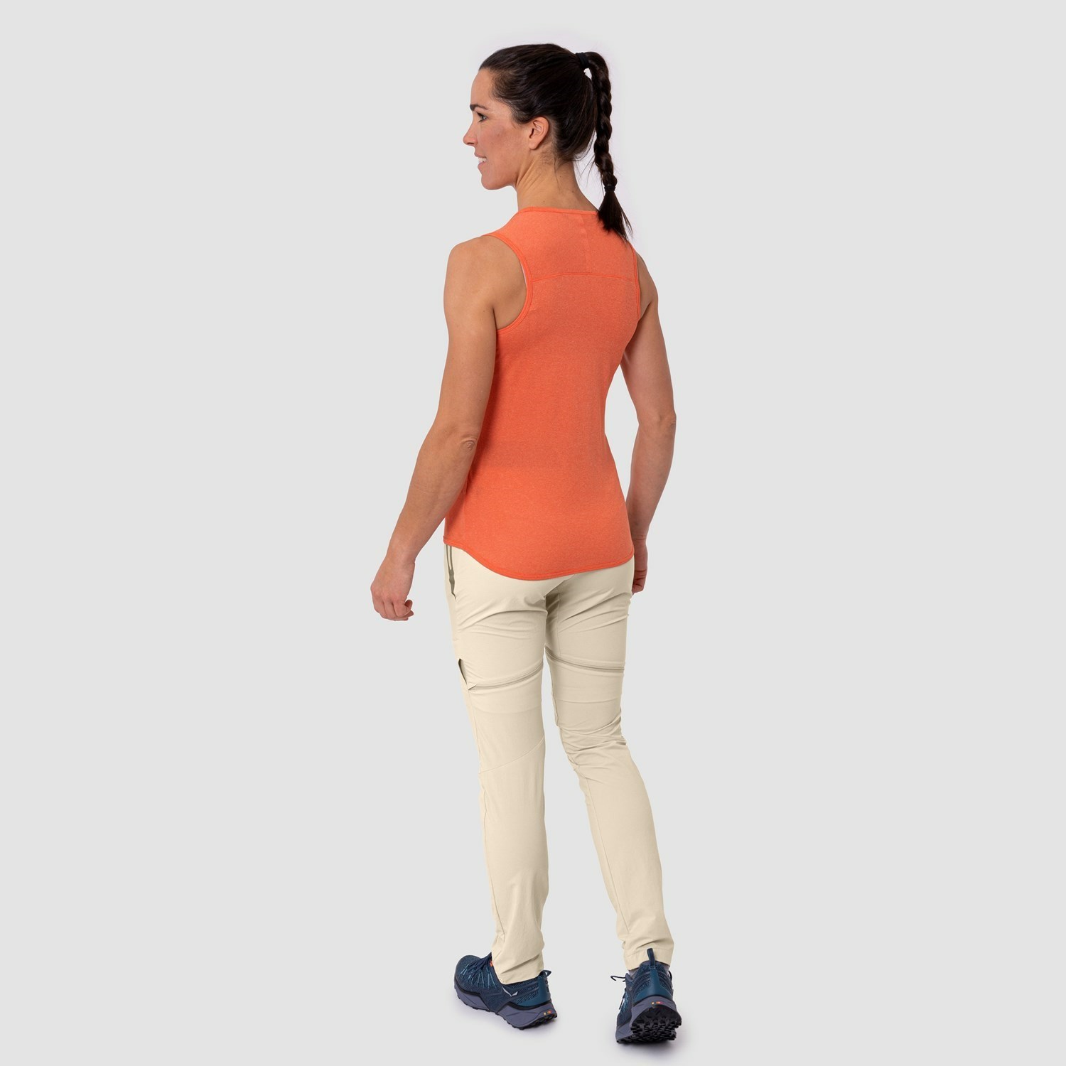 Camiseta Salewa Pedroc 2 Dry Tanktop Mujer Naranjas | RT8734506