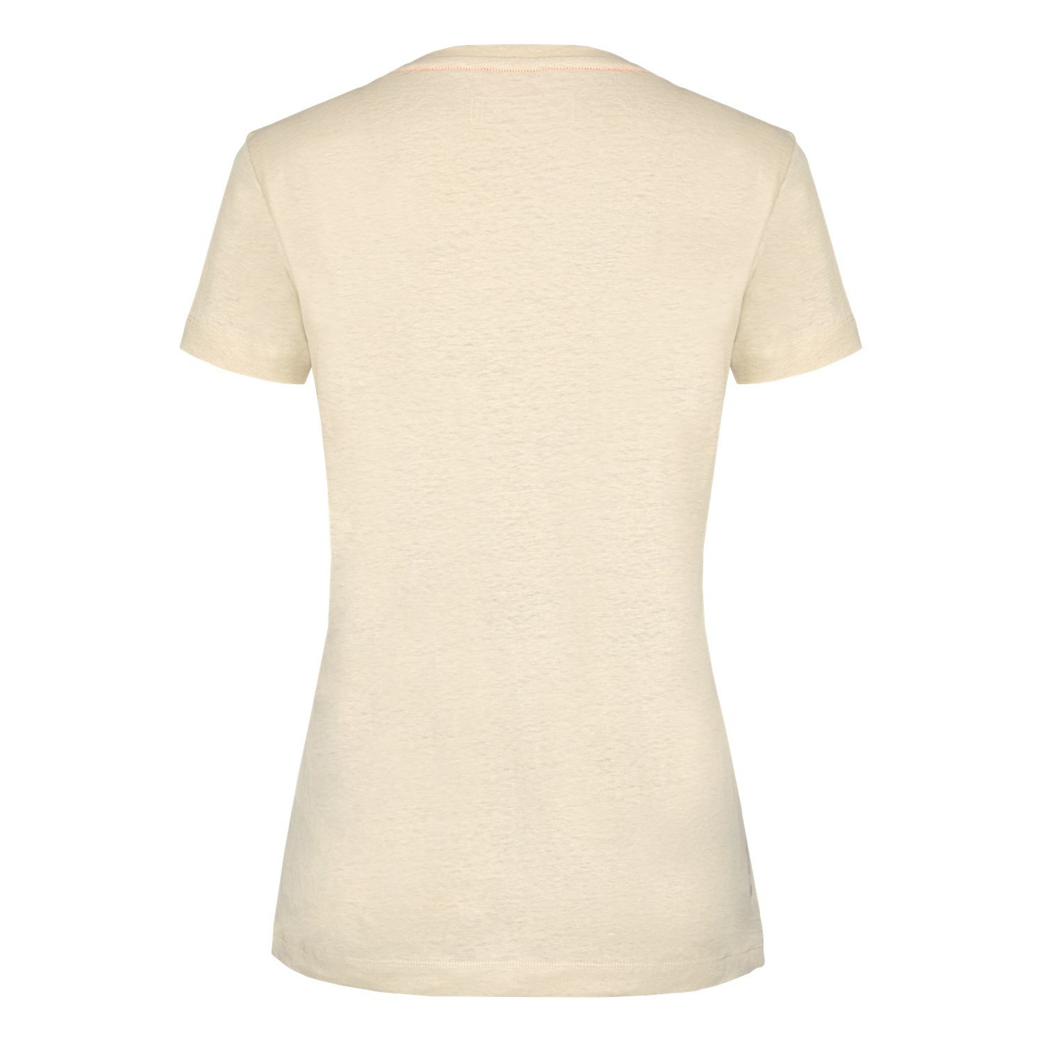 Camiseta Salewa Puez Hemp Pocket Mujer Beige | UE6810275