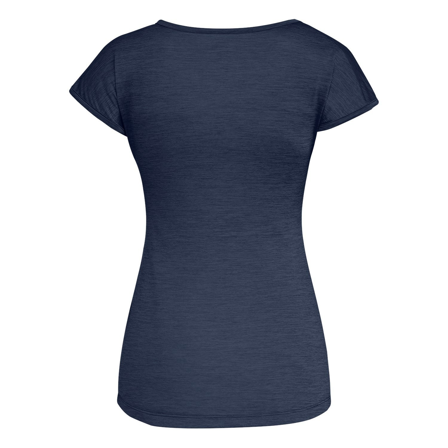 Camiseta Salewa Puez Melange Dry Mujer Azul Marino | DE2368457