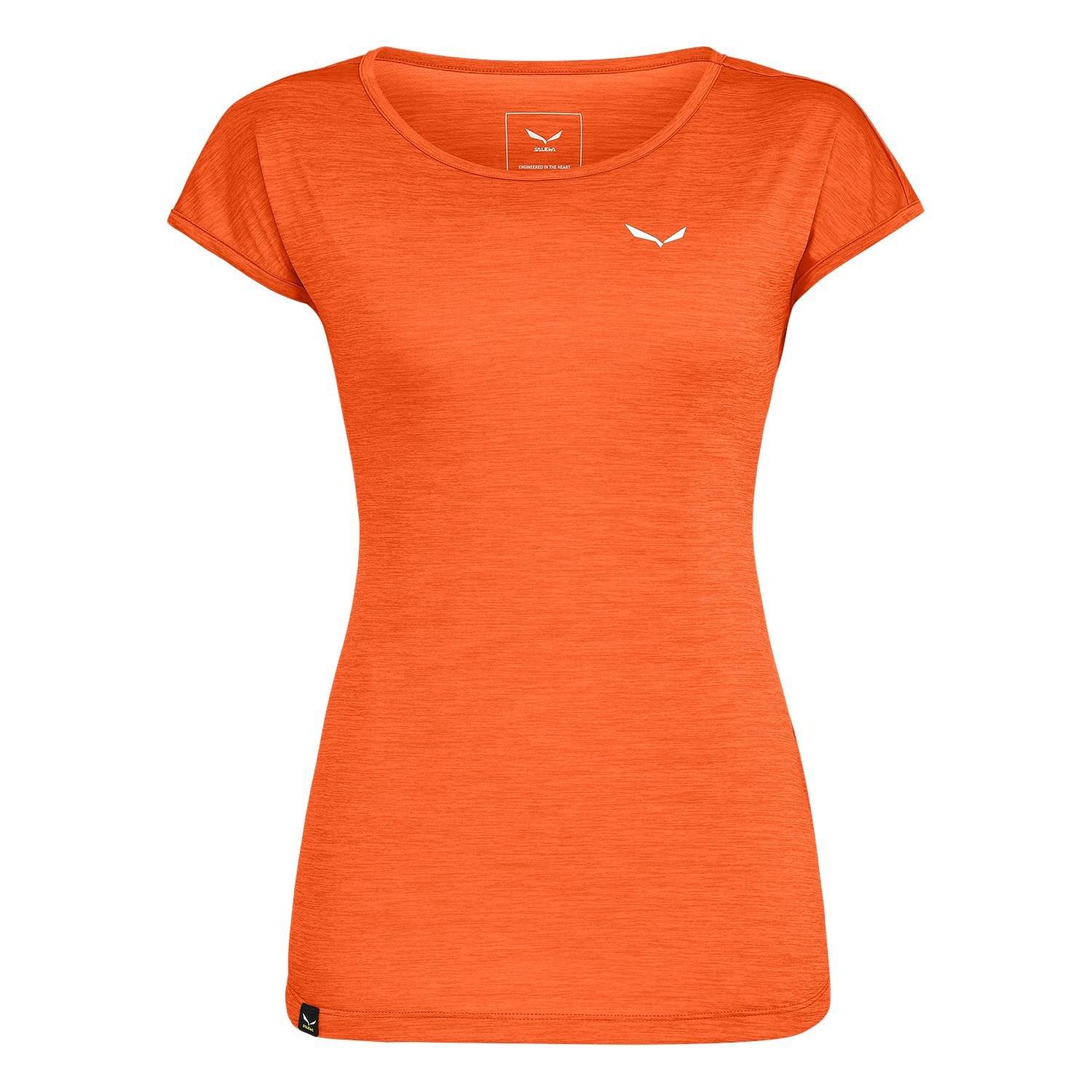 Camiseta Salewa Puez Melange Dry Mujer Naranjas | DN2076481