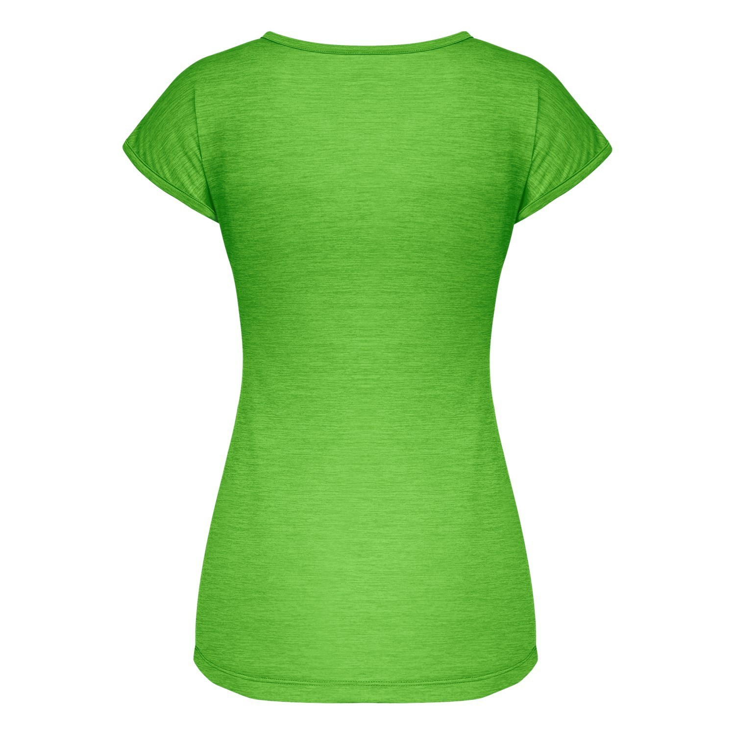 Camiseta Salewa Puez Melange Dry Mujer Verde | QJ3145768