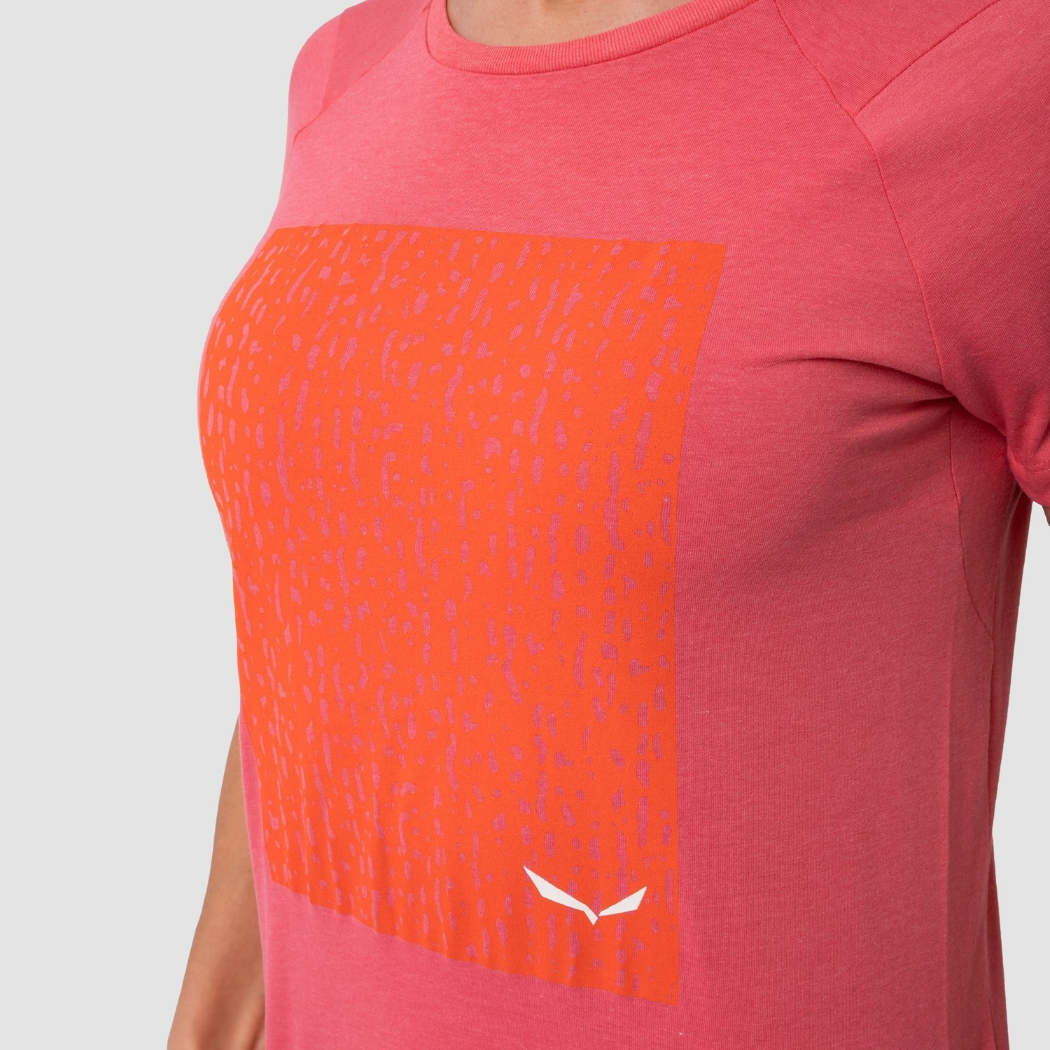 Camiseta Salewa Pure Box Dryton Mujer Rosas | XT3206174