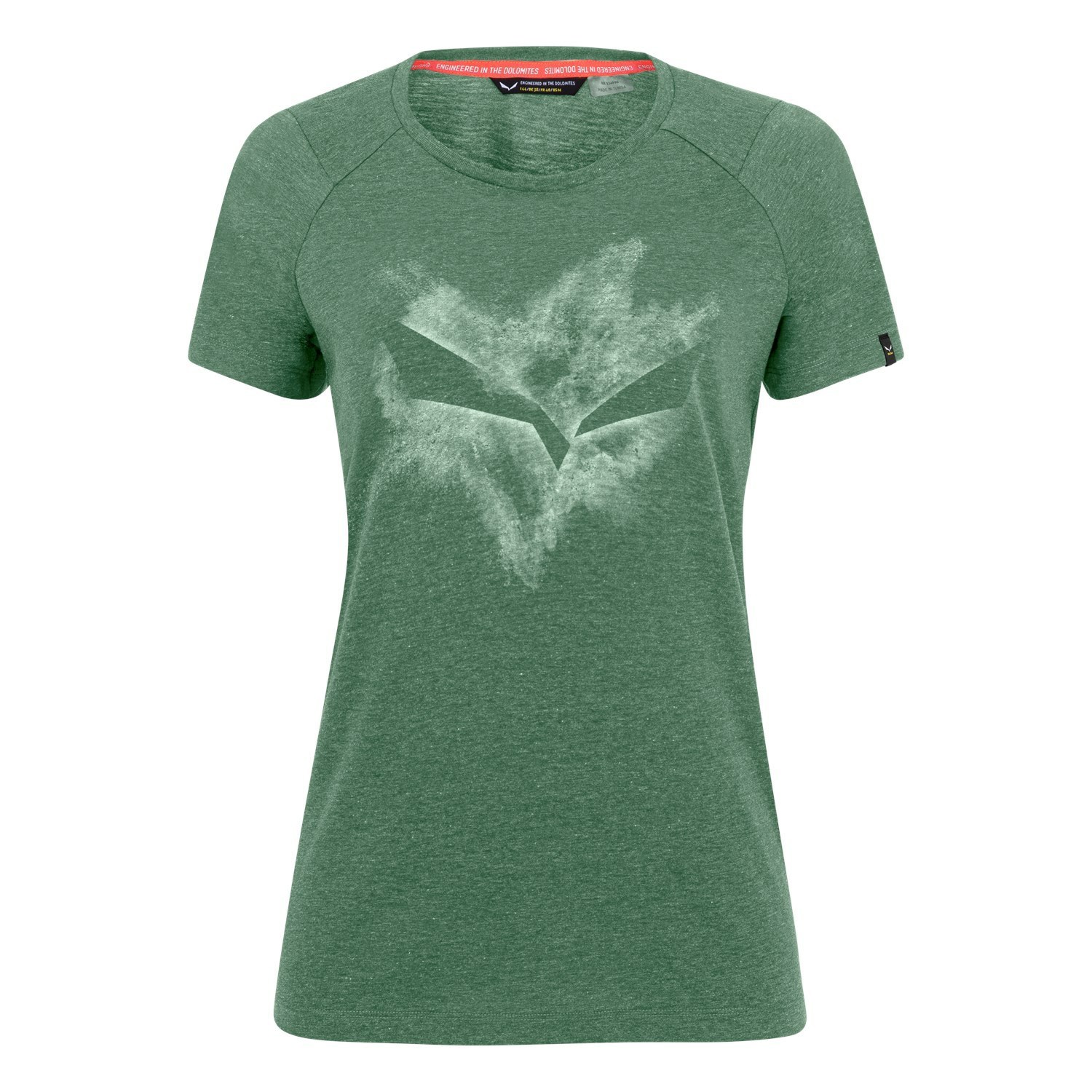 Camiseta Salewa Pure Chalk Dryton Mujer Verde | DM3652487