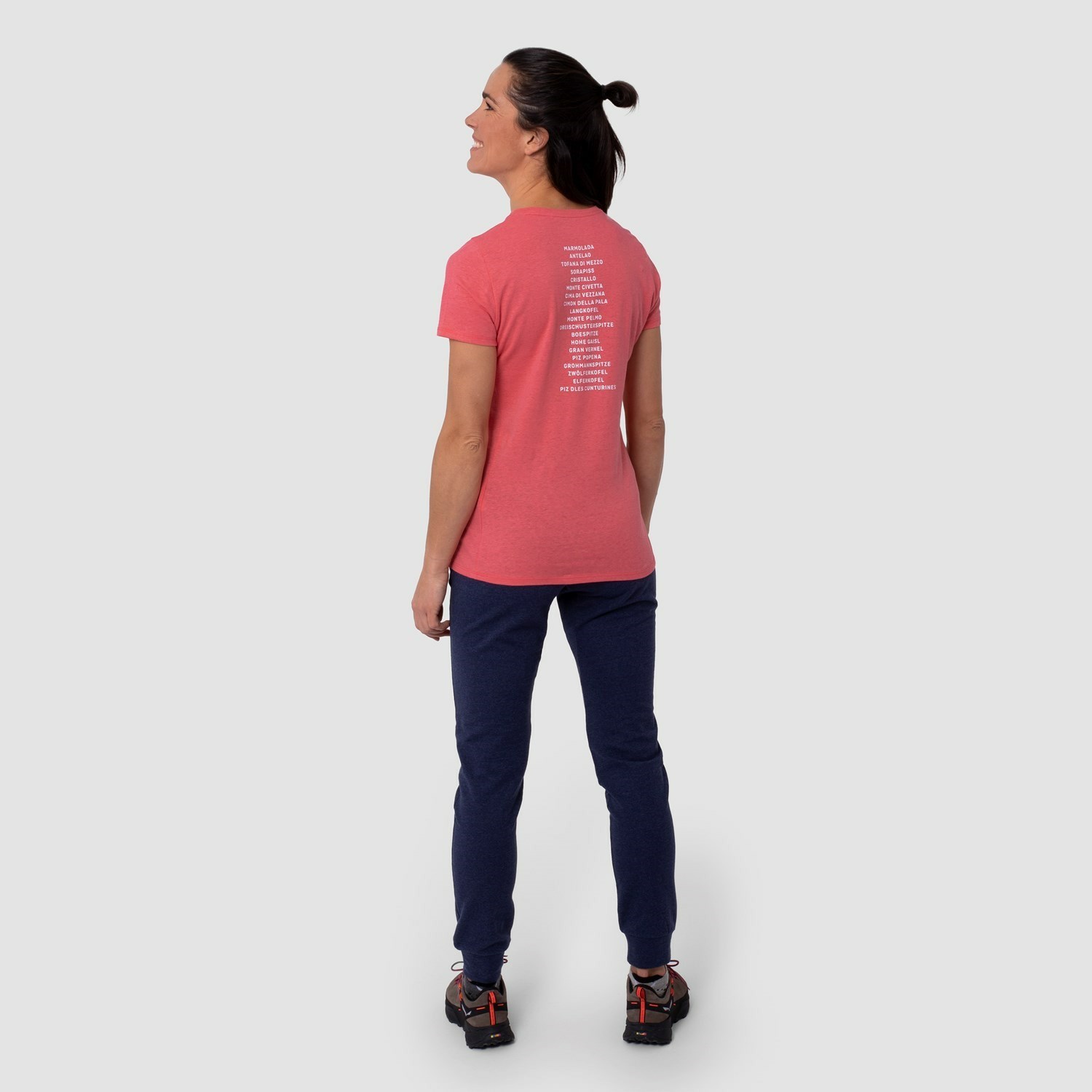 Camiseta Salewa Pure Dolomites Hemp Mujer Rosas | SE2690187