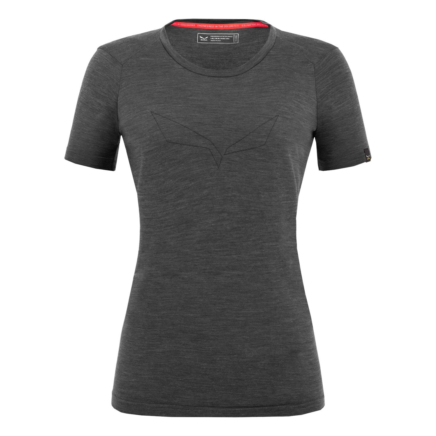 Camiseta Salewa Pure Eagle Merino Responsive Seamless Mujer Gris | ER8073641