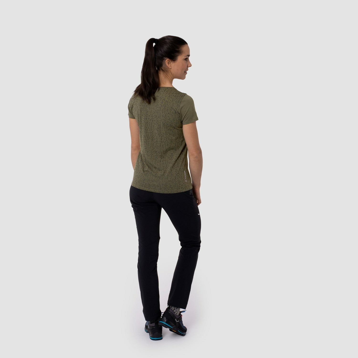 Camiseta Salewa Pure Salamander Merino Mujer Marrones | UA9531482