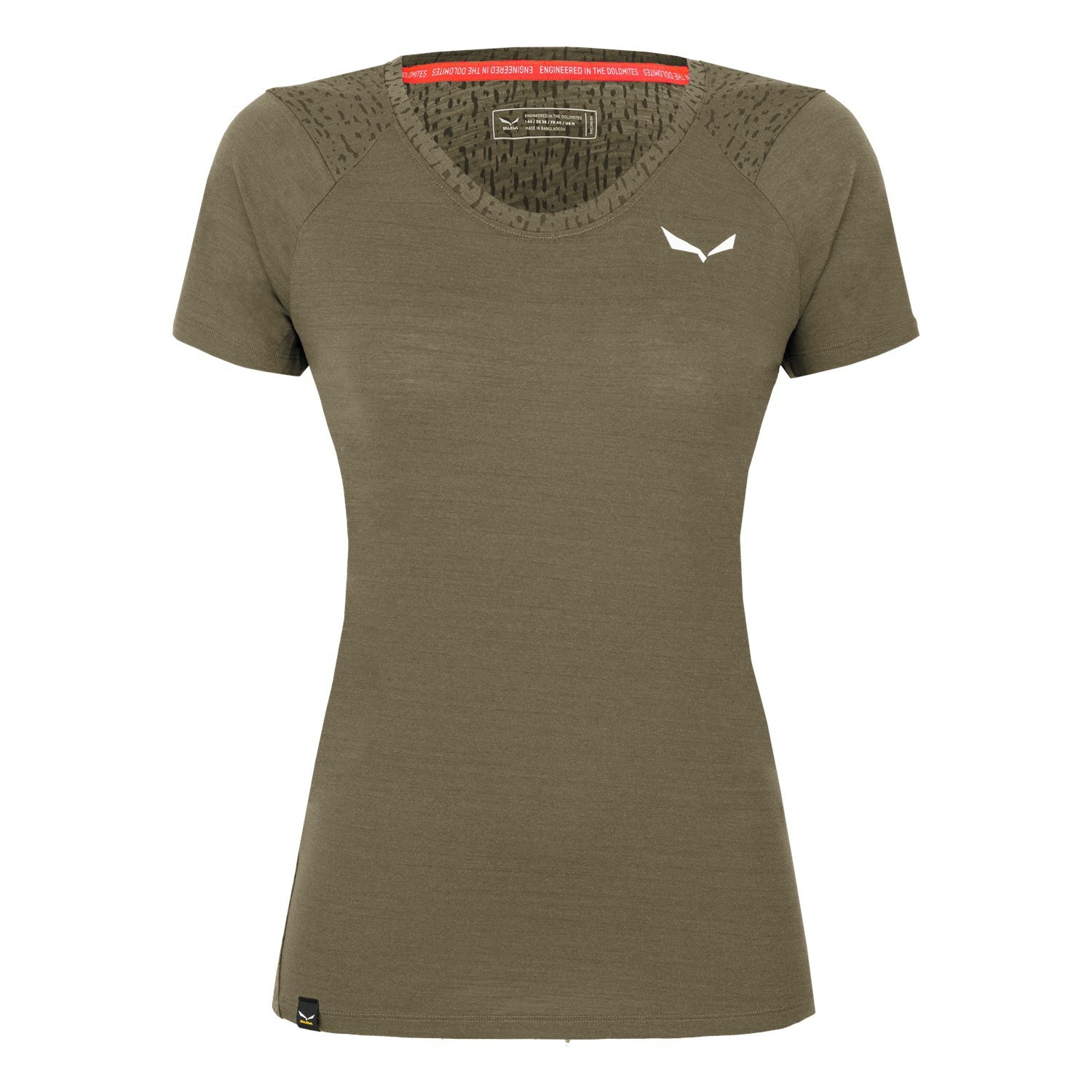 Camiseta Salewa Pure Salamander Merino Mujer Marrones | UA9531482