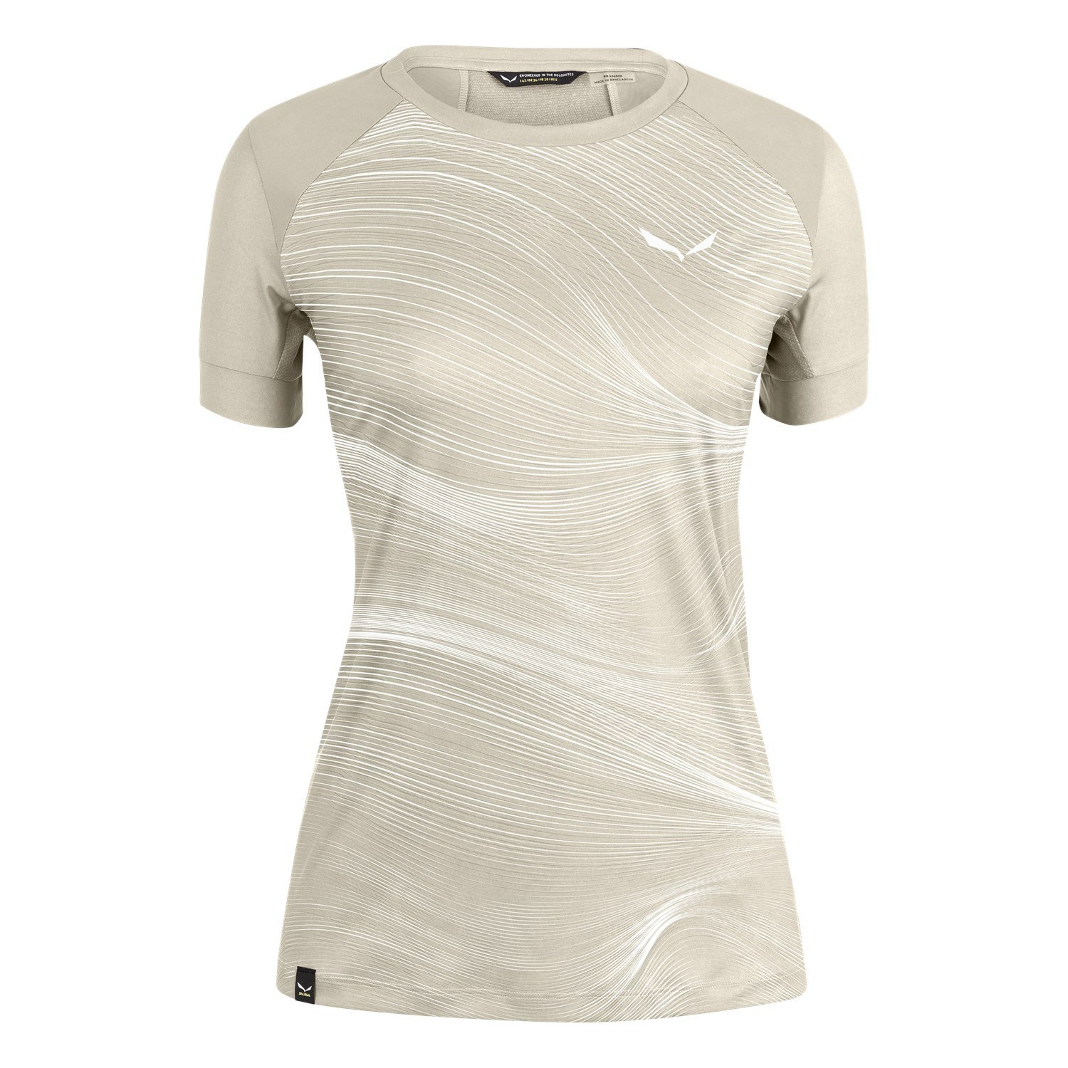 Camiseta Salewa Seceda Dry Mujer Rosas | PF3748250