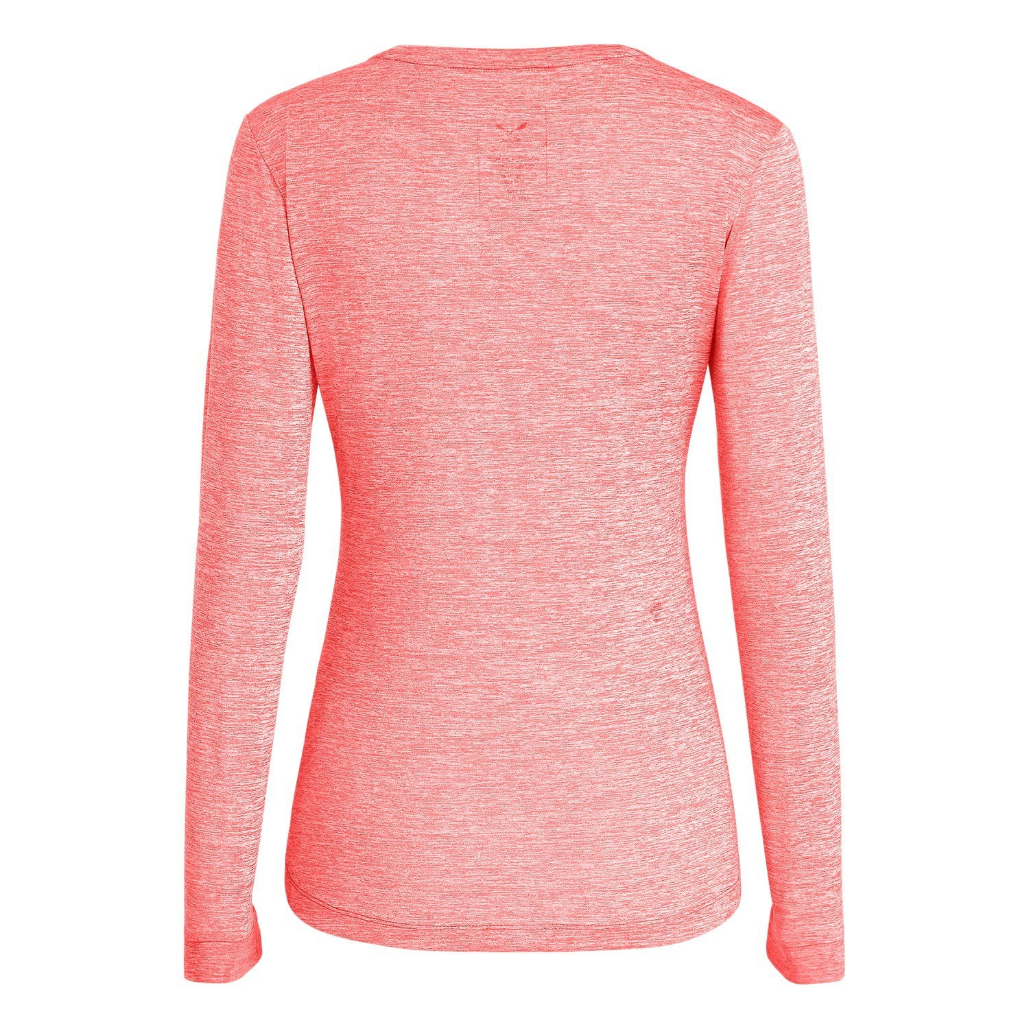 Capa Base De Manga Larga Salewa Puez Melange Dry’Ton Longsleeve Mujer Rosas | XY6142358