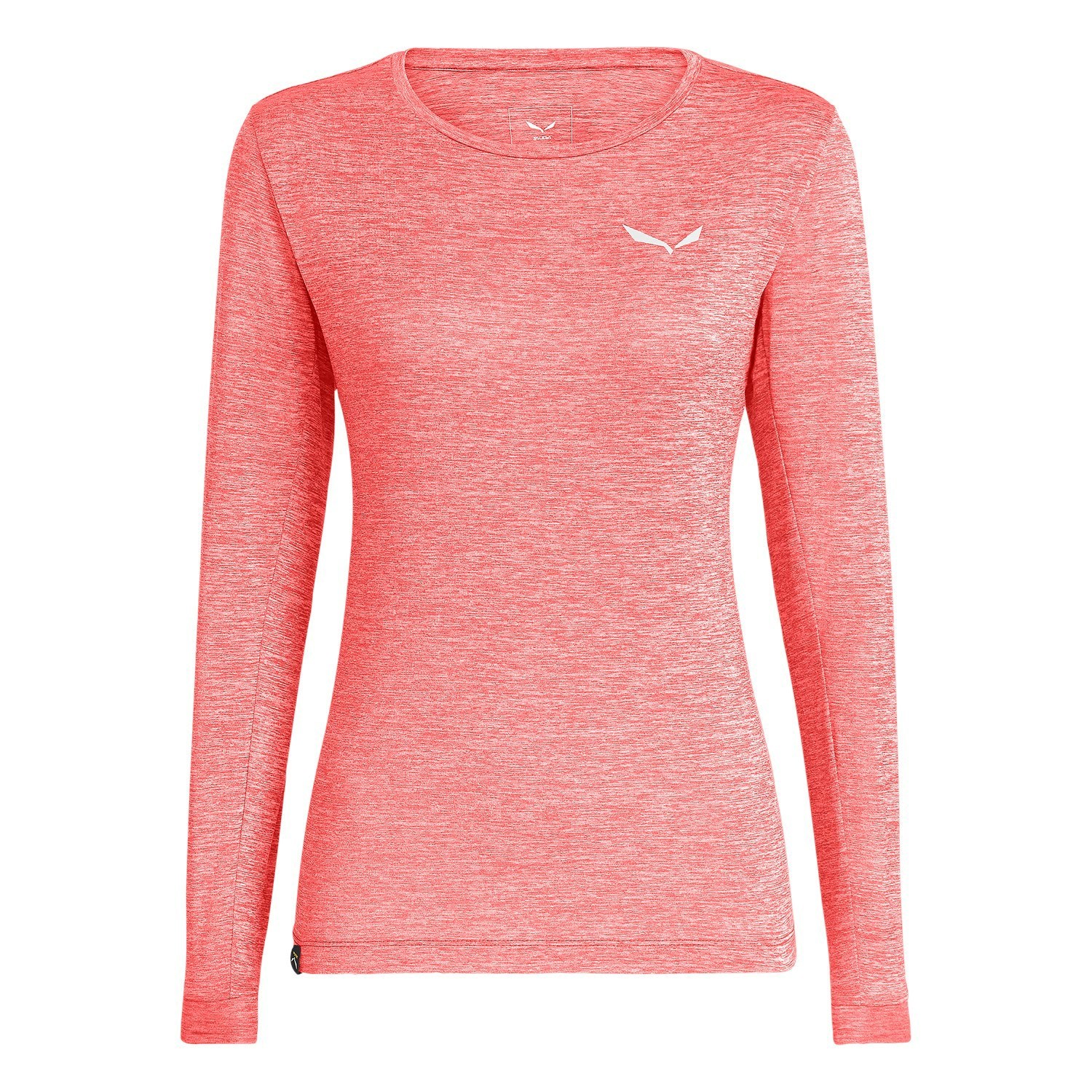 Capa Base De Manga Larga Salewa Puez Melange Dry’Ton Longsleeve Mujer Rosas | XY6142358