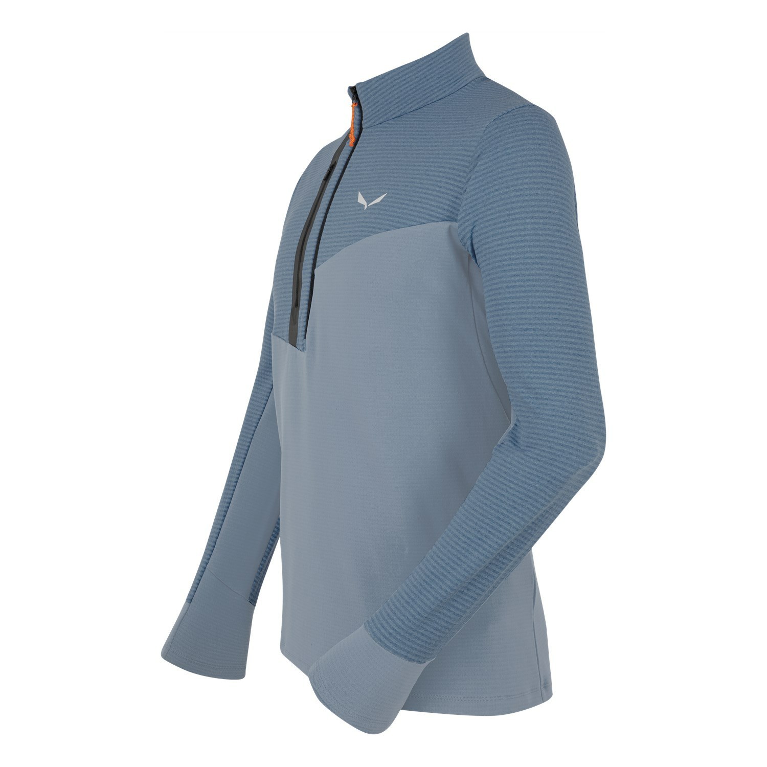 Capa Base De Manga Larga Salewa Vajolet Polarlite Responsive Half Zip Fleece Hombre Gris | EG2480793