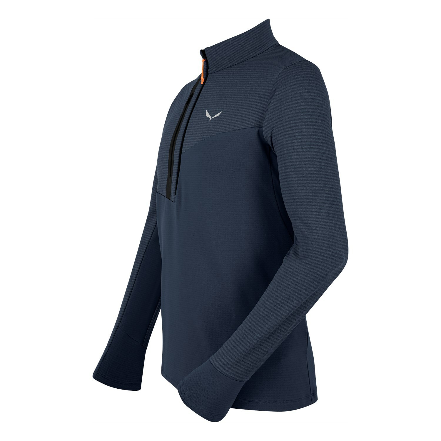 Capa Base De Manga Larga Salewa Vajolet Polarlite Responsive Half Zip Fleece Hombre Azul Marino | KD0512879