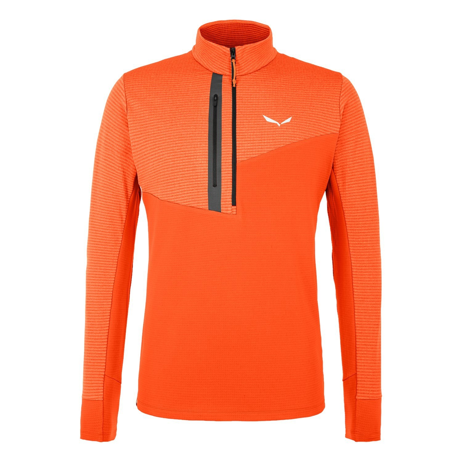 Capa Base De Manga Larga Salewa Vajolet Polarlite Responsive Half Zip Fleece Hombre Naranjas | QH1846729