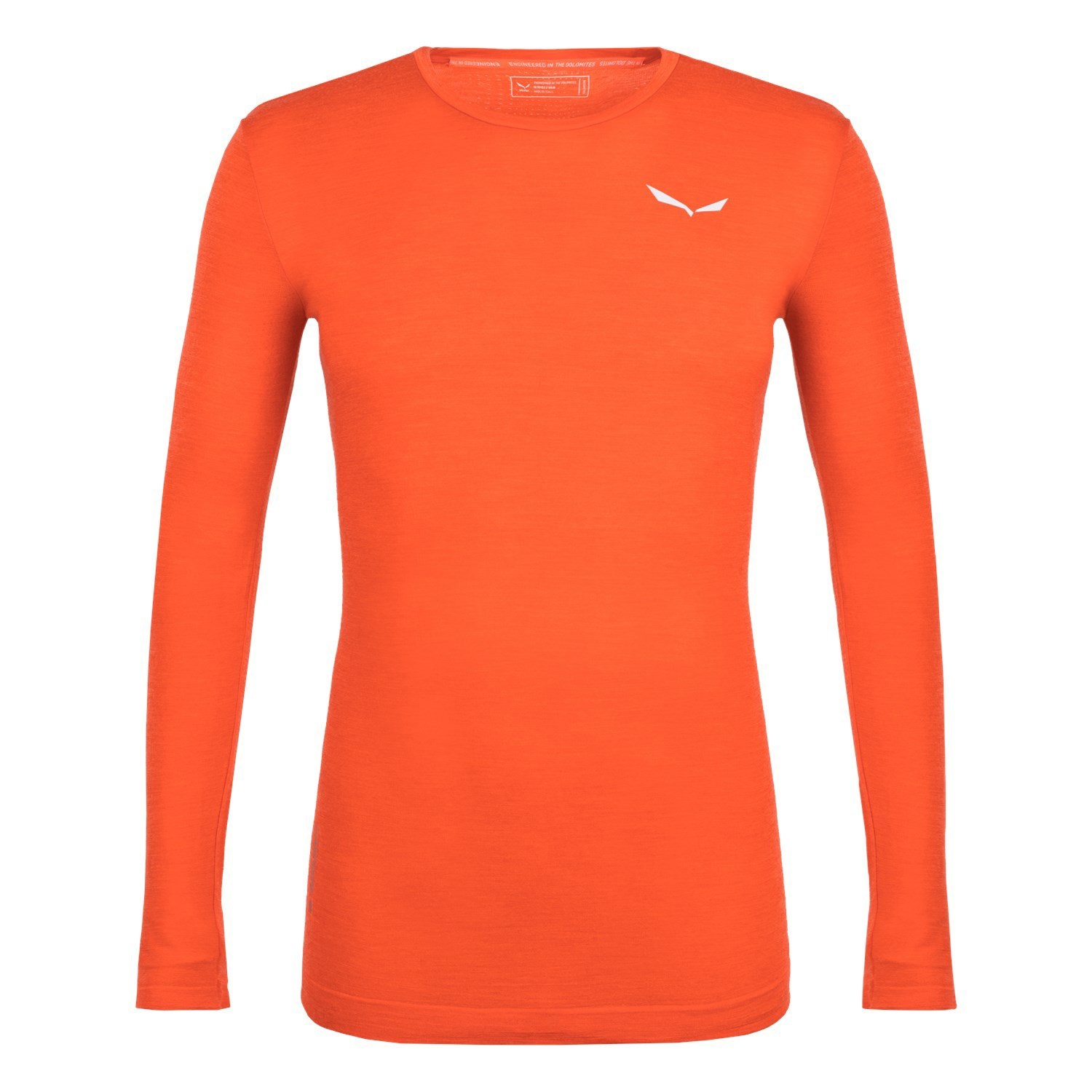 Capa Base De Manga Larga Salewa Zebru Fresh Merino Responsive Hombre Naranjas | WY0947351