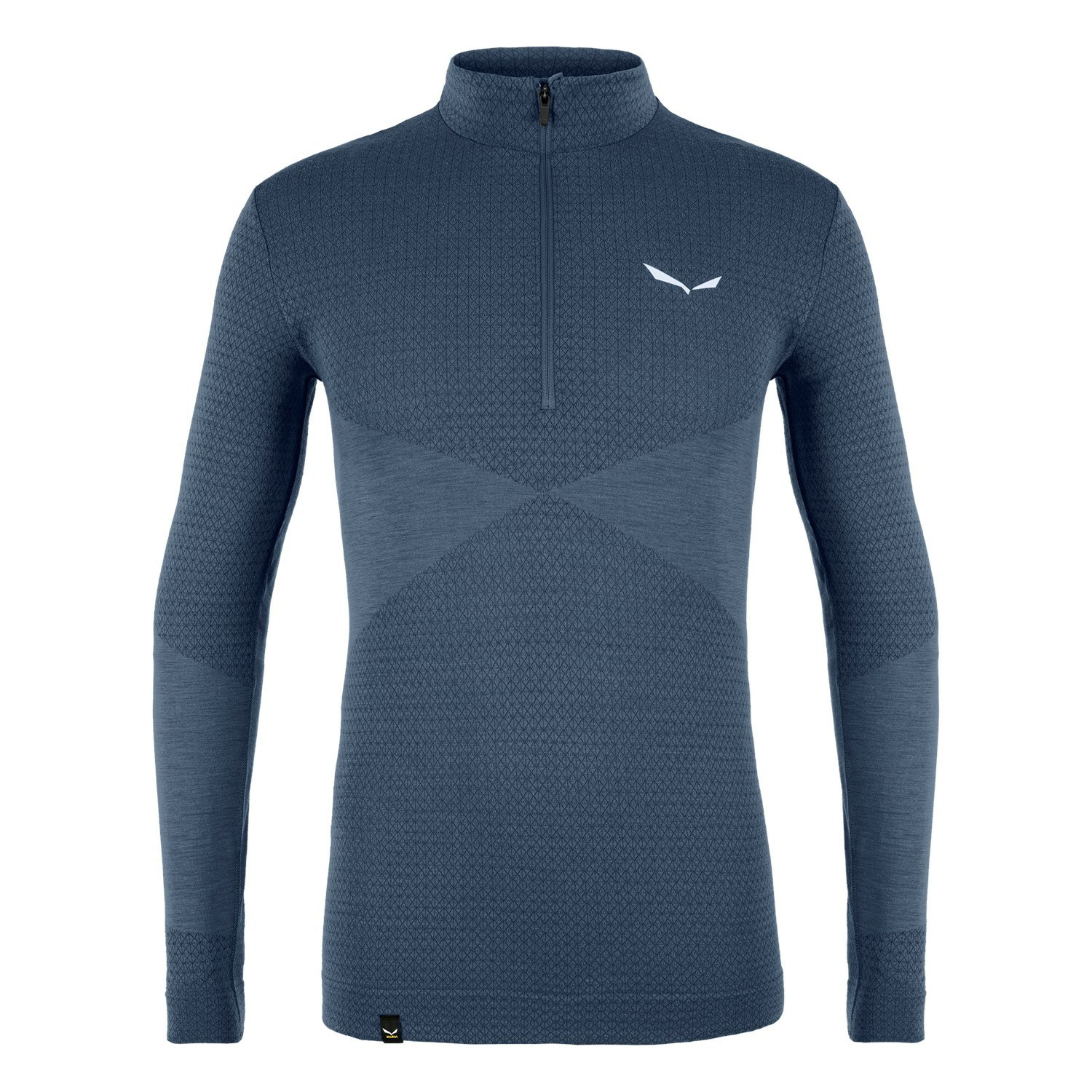 Capa Base De Manga Larga Salewa Zebru Responsive Half Zip Tee Hombre Azules | BW0485973