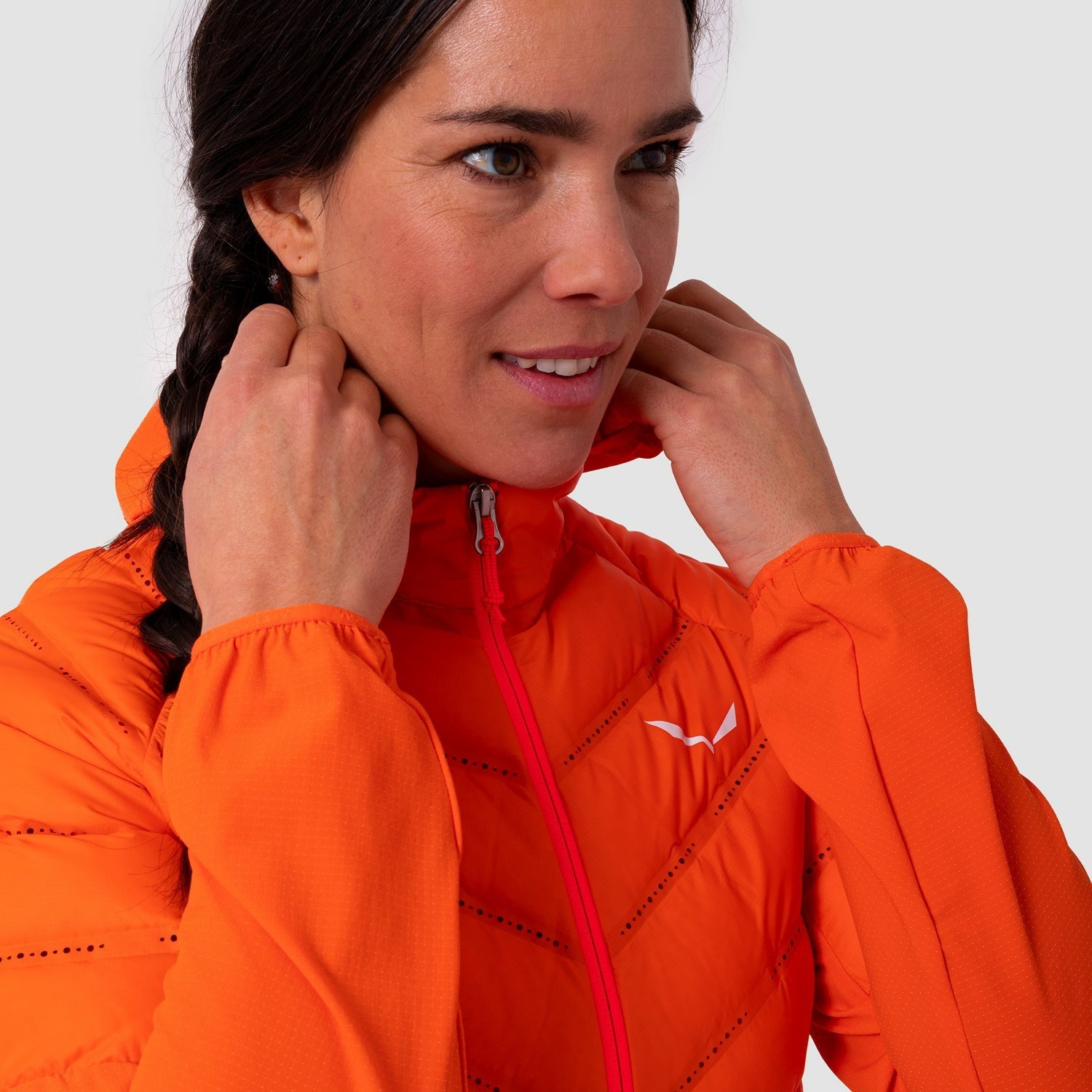 Chaqueta De Plumas Salewa AGNER HYBRID WODOWN Chaquetas Mujer Naranjas | PM6817093