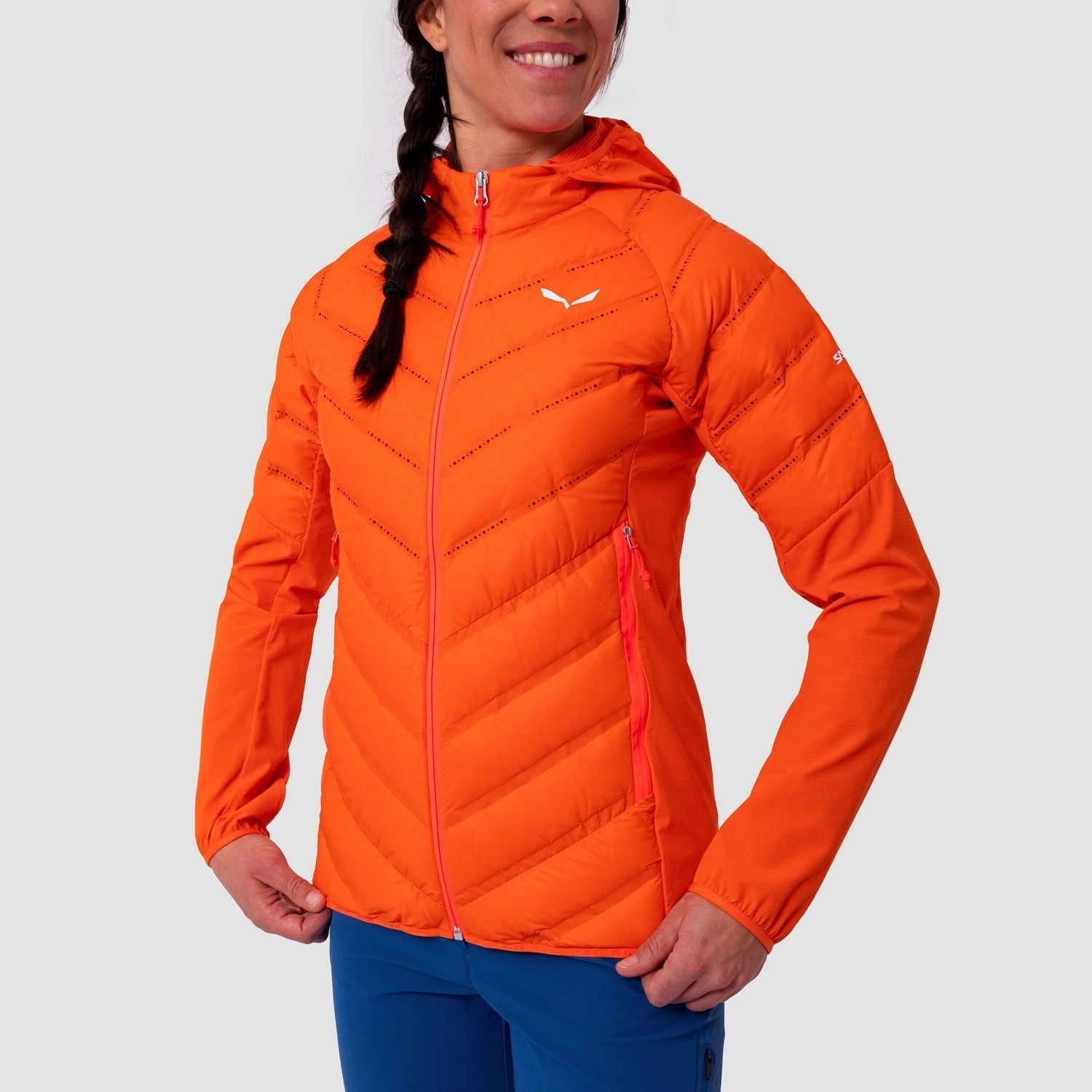 Chaqueta De Plumas Salewa AGNER HYBRID WODOWN Chaquetas Mujer Naranjas | PM6817093