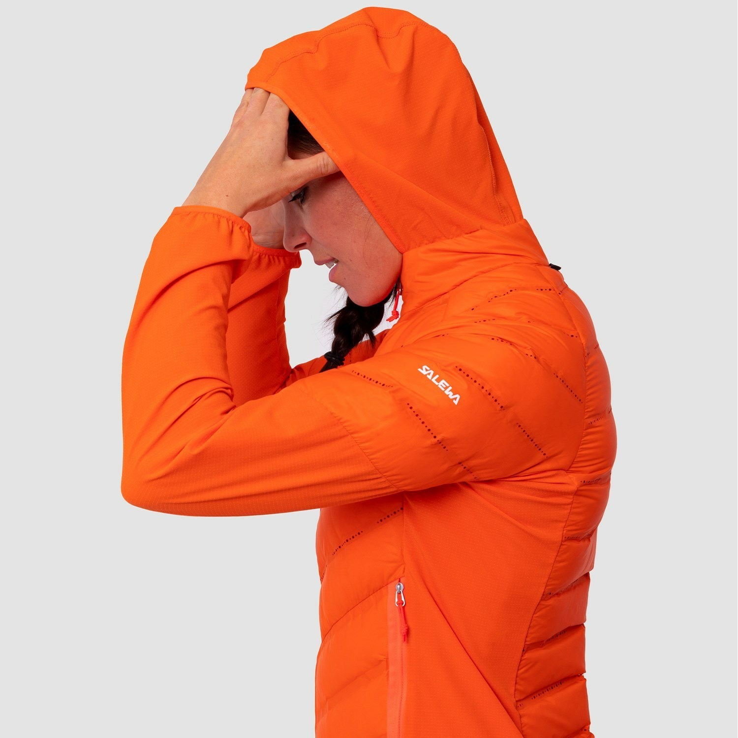 Chaqueta De Plumas Salewa AGNER HYBRID WODOWN Chaquetas Mujer Naranjas | PM6817093